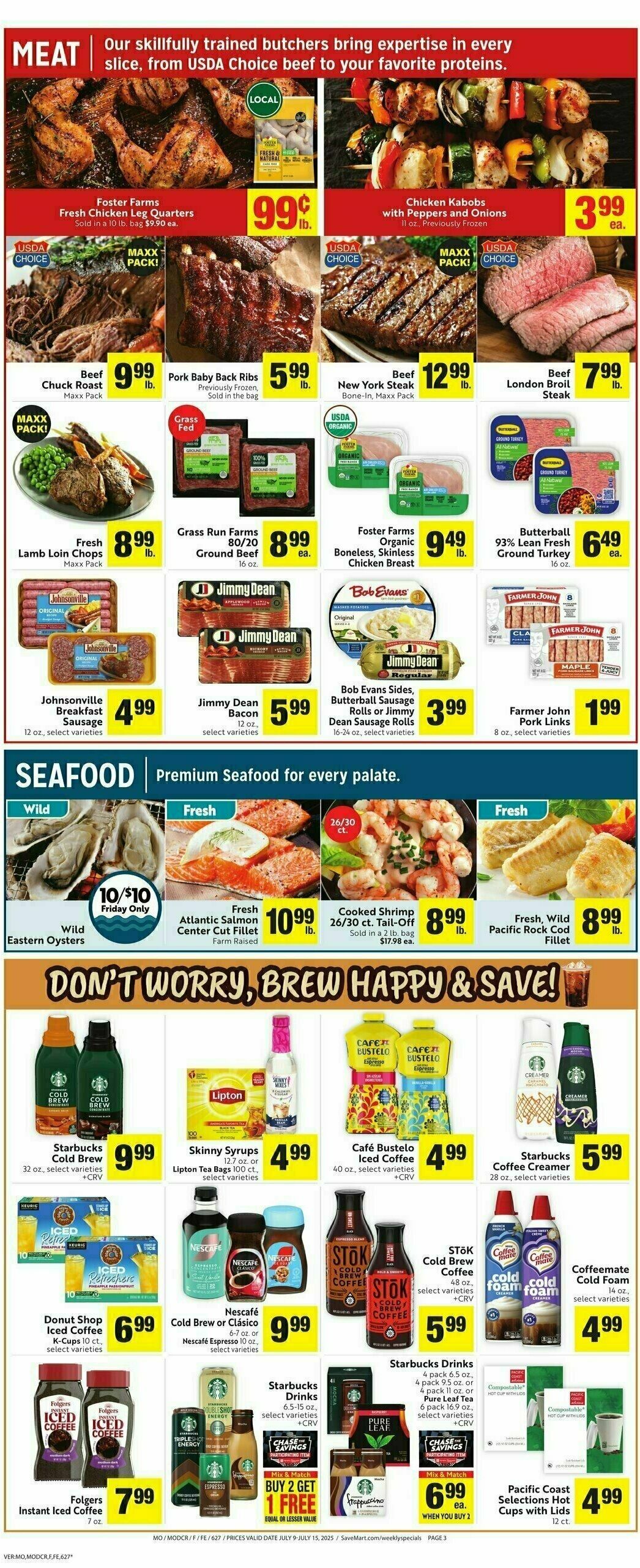 Save Mart Weekly Ad from July 9