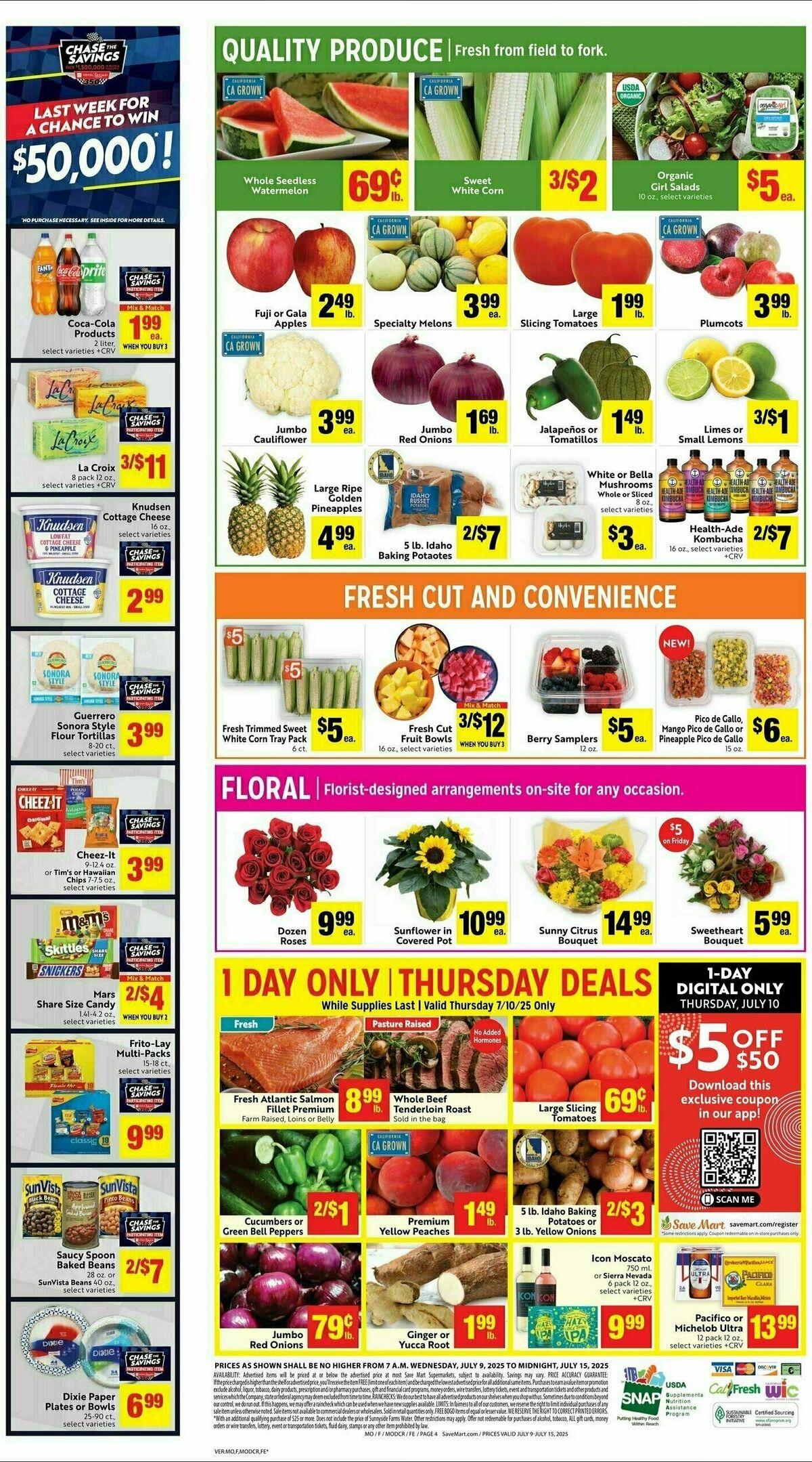 Save Mart Weekly Ad from July 9