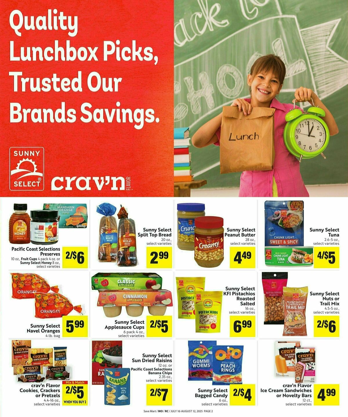 Save Mart Weekly Ad from July 16