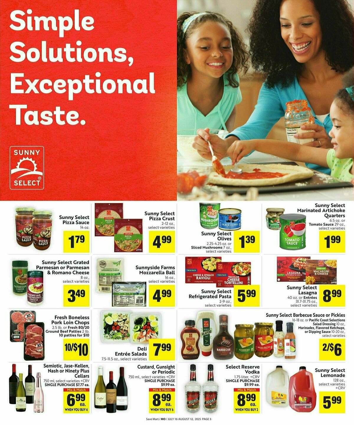 Save Mart Weekly Ad from July 16