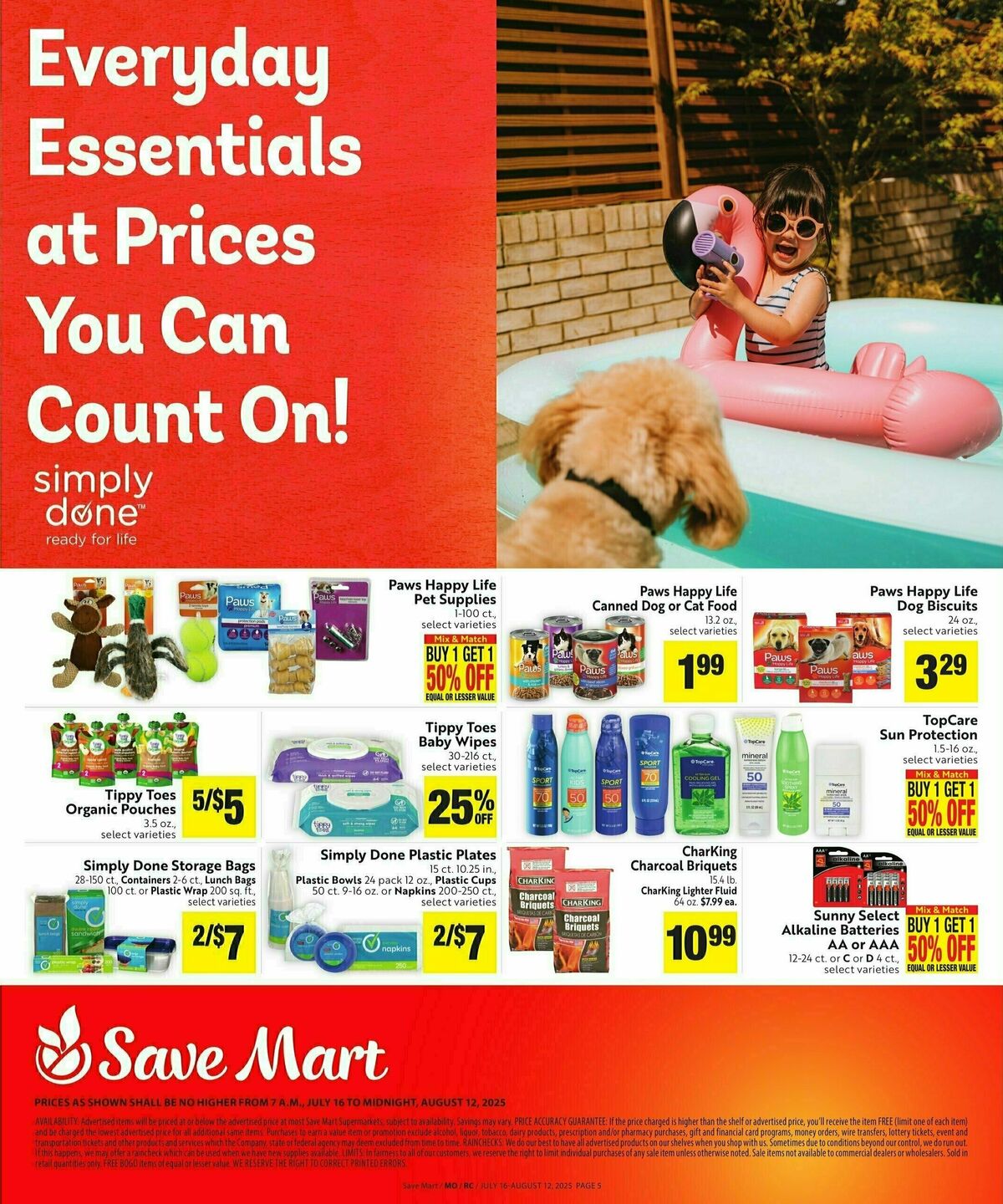 Save Mart Weekly Ad from July 16