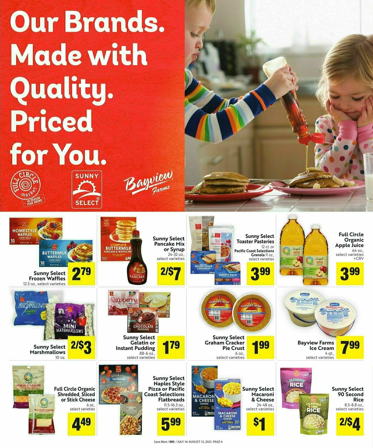 Save Mart Save Even More Weekly Ad from July 16