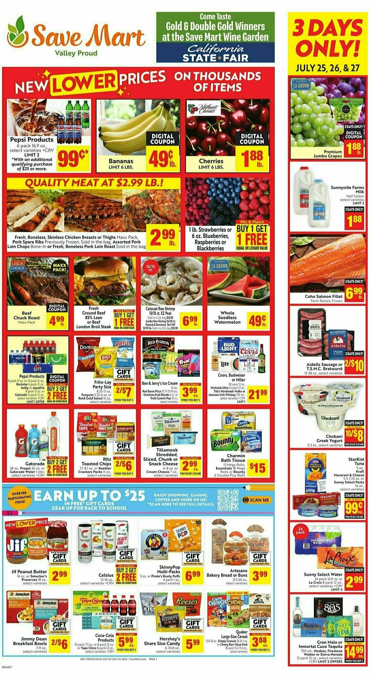 Save Mart Weekly Ad from July 23