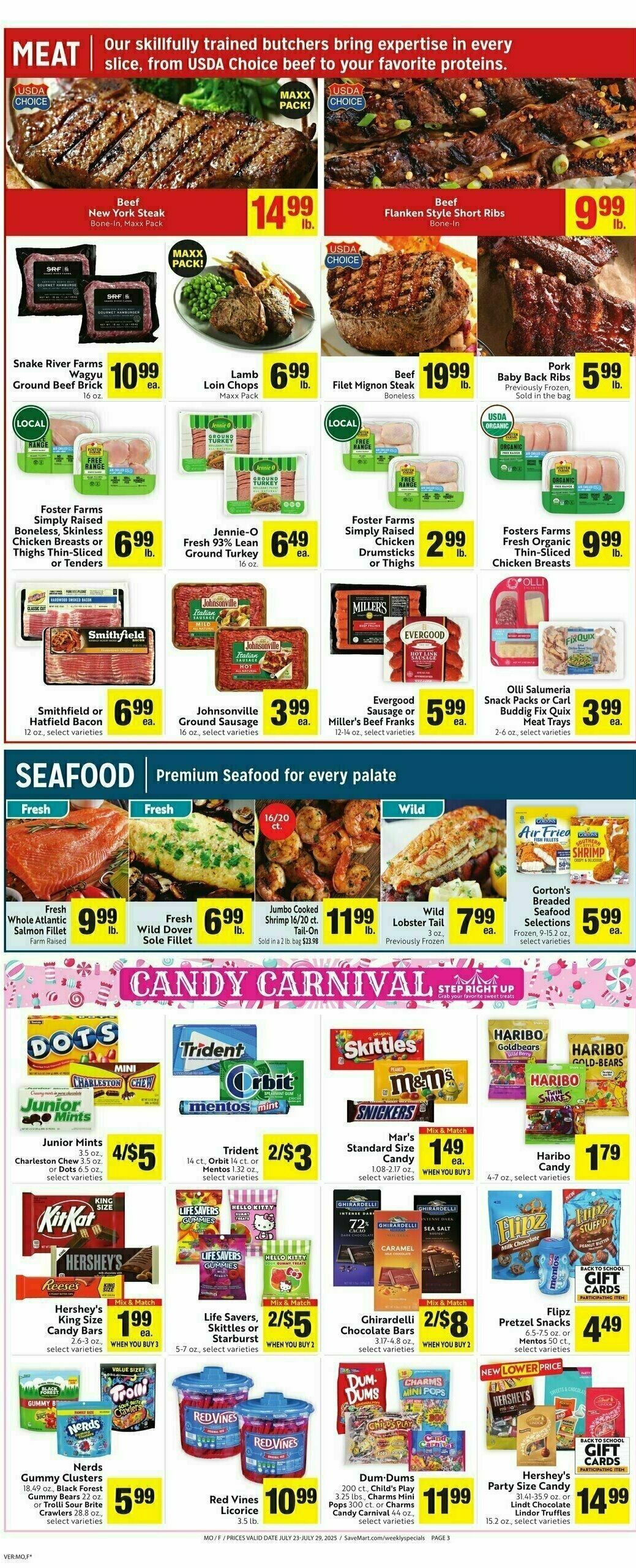 Save Mart Weekly Ad from July 23