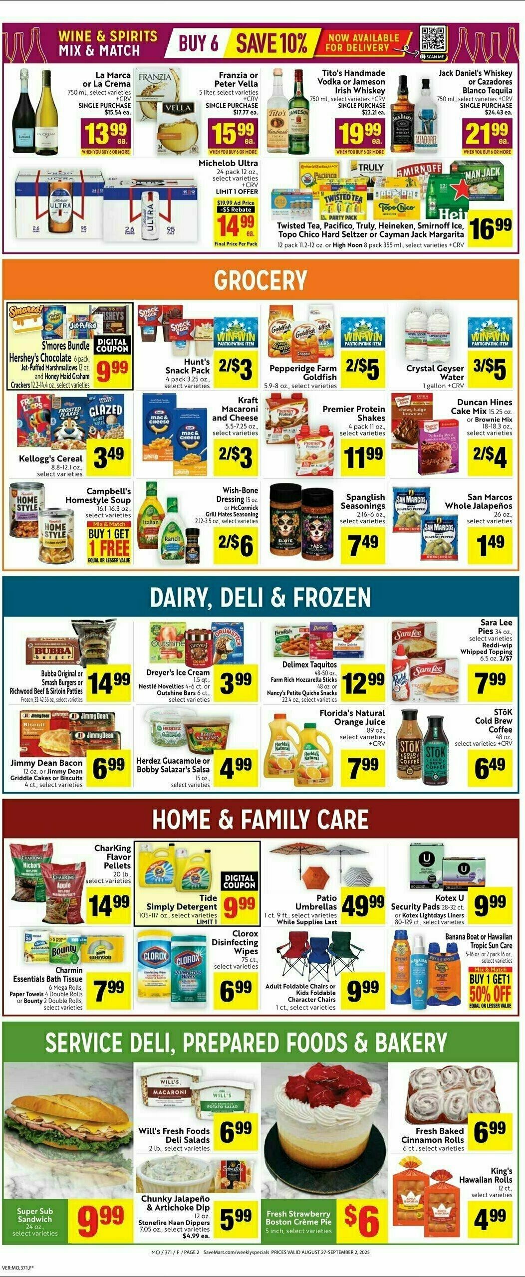 Save Mart Weekly Ad from August 27