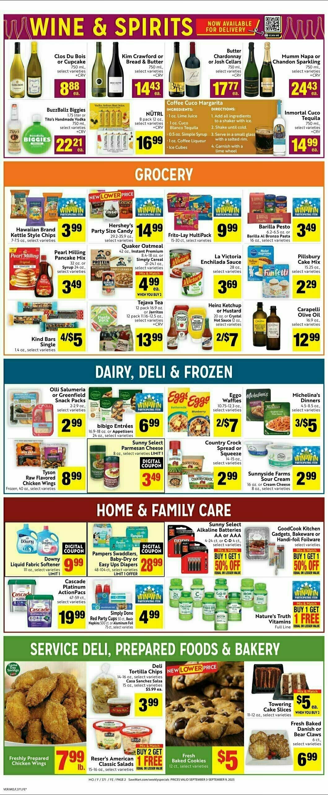 Save Mart Weekly Ad from September 3