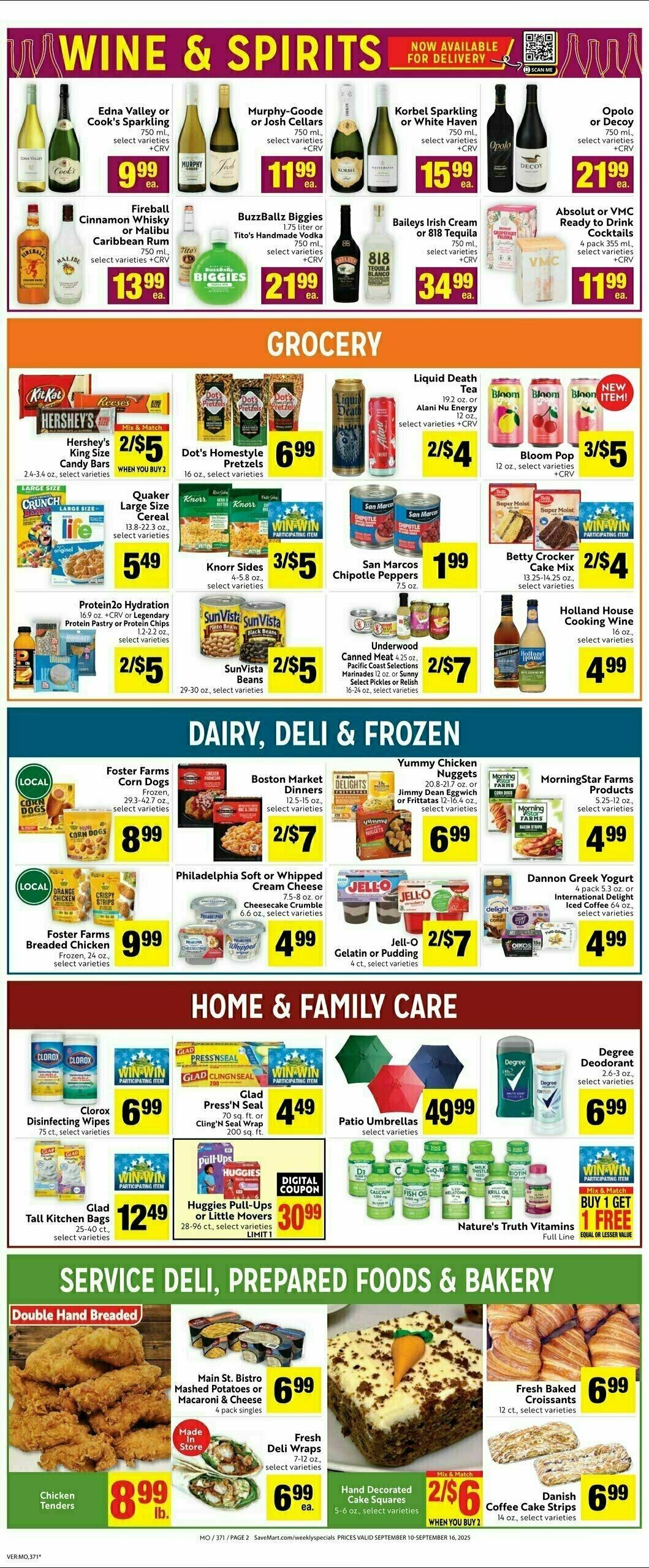 Save Mart Weekly Ad from September 10