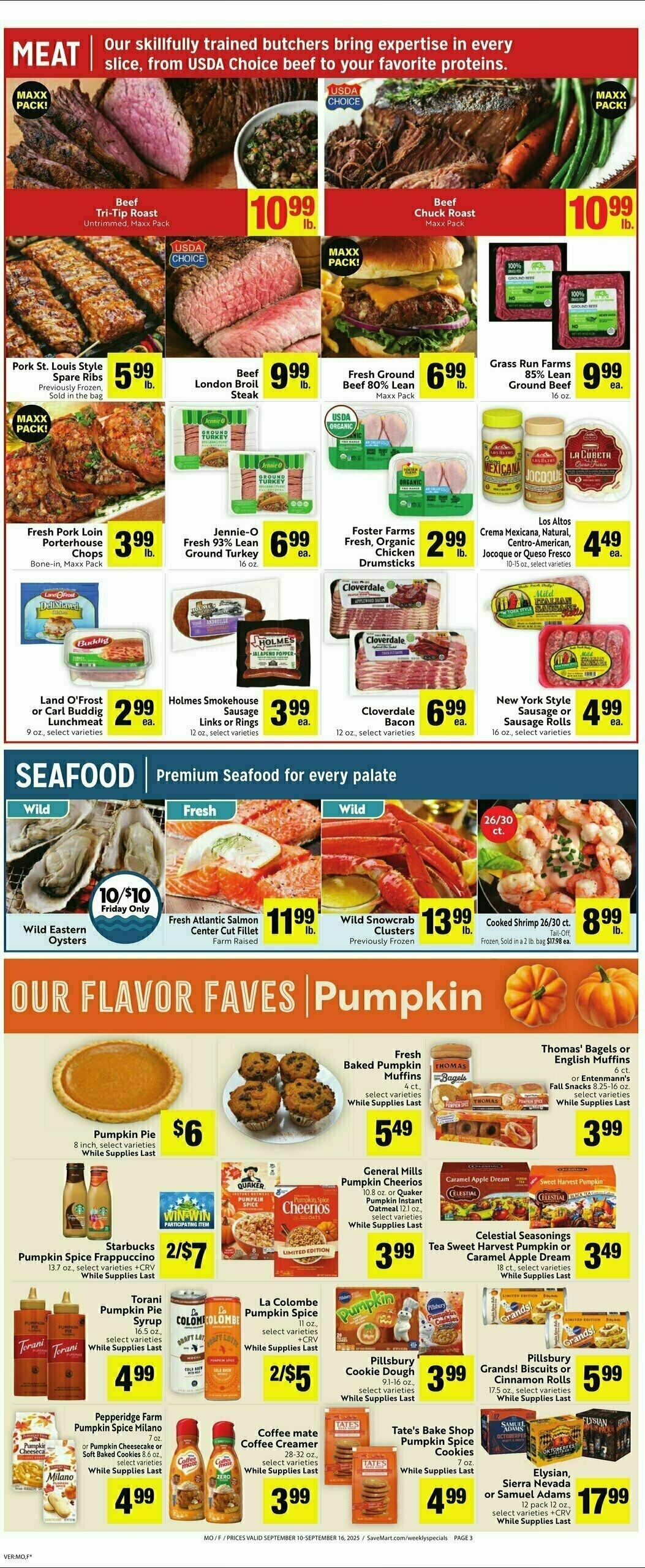 Save Mart Weekly Ad from September 10