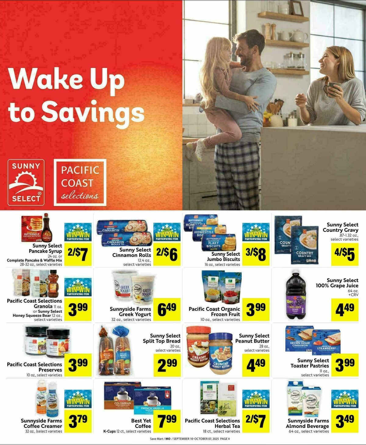 Save Mart Save Even More Weekly Ad from September 10