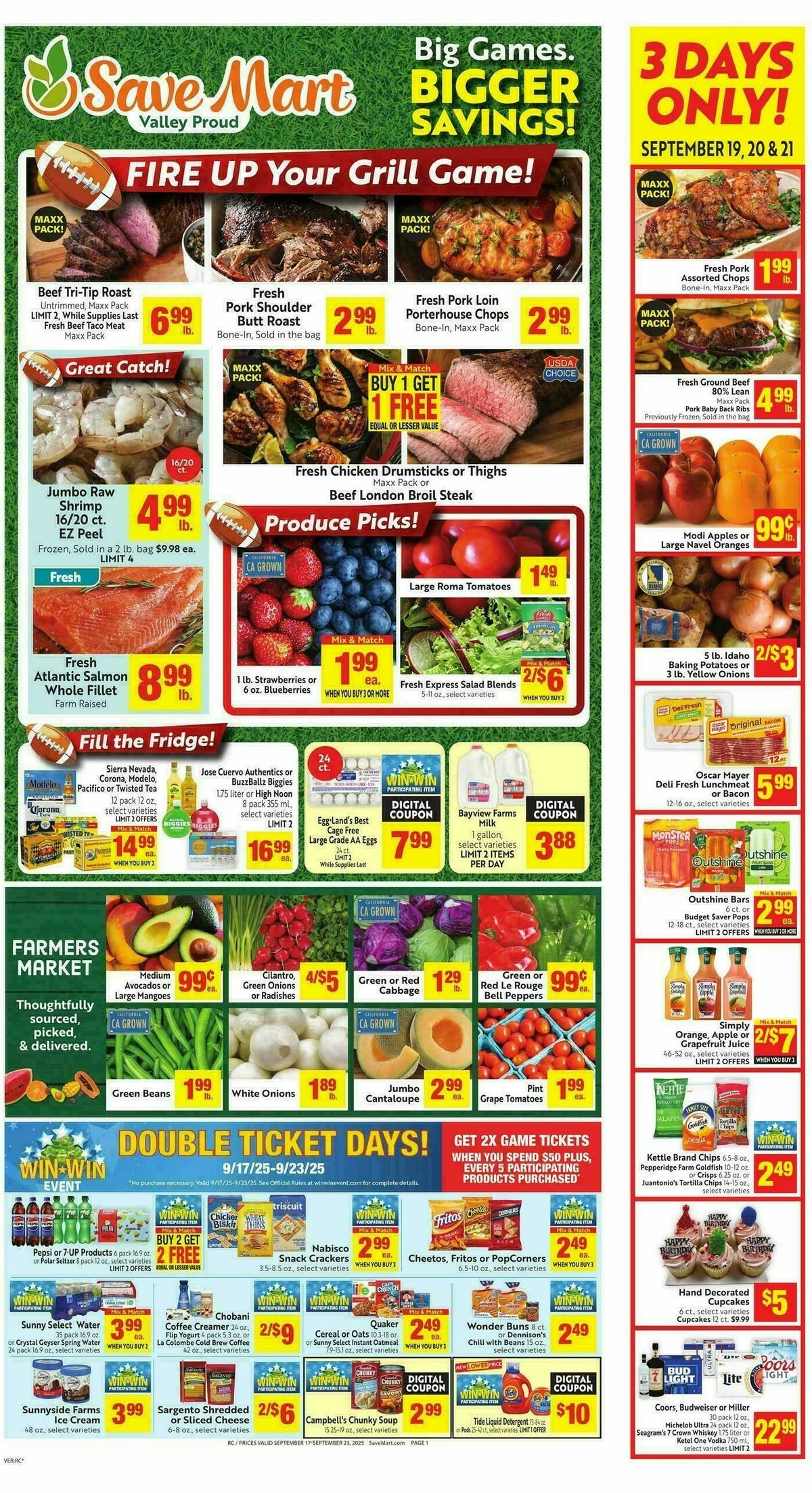 Save Mart Weekly Ad from September 17