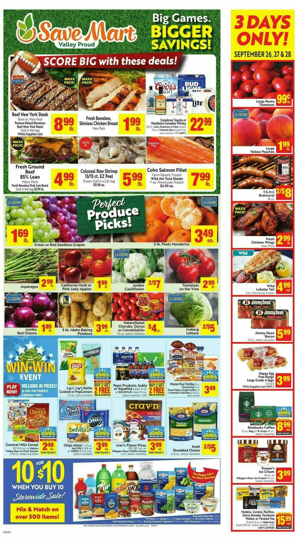 Save Mart Weekly Ad from September 24