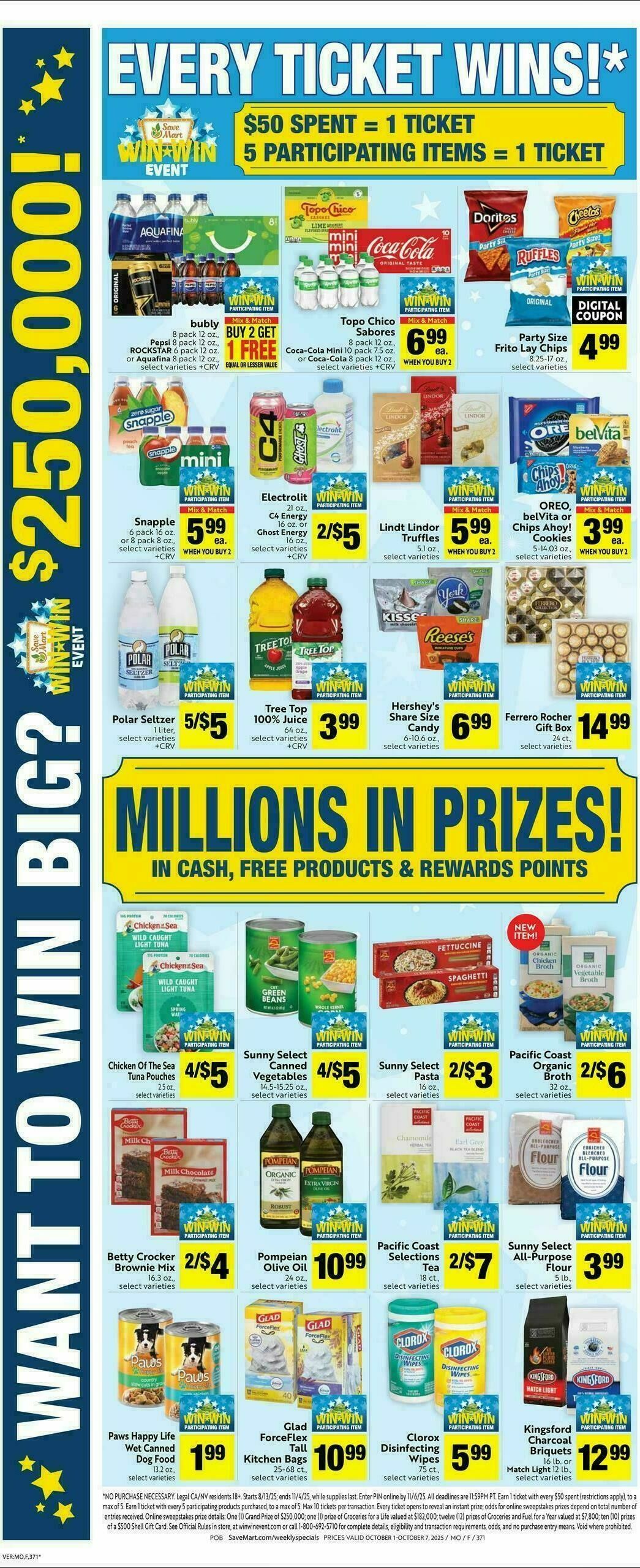 Save Mart Weekly Ad from October 1