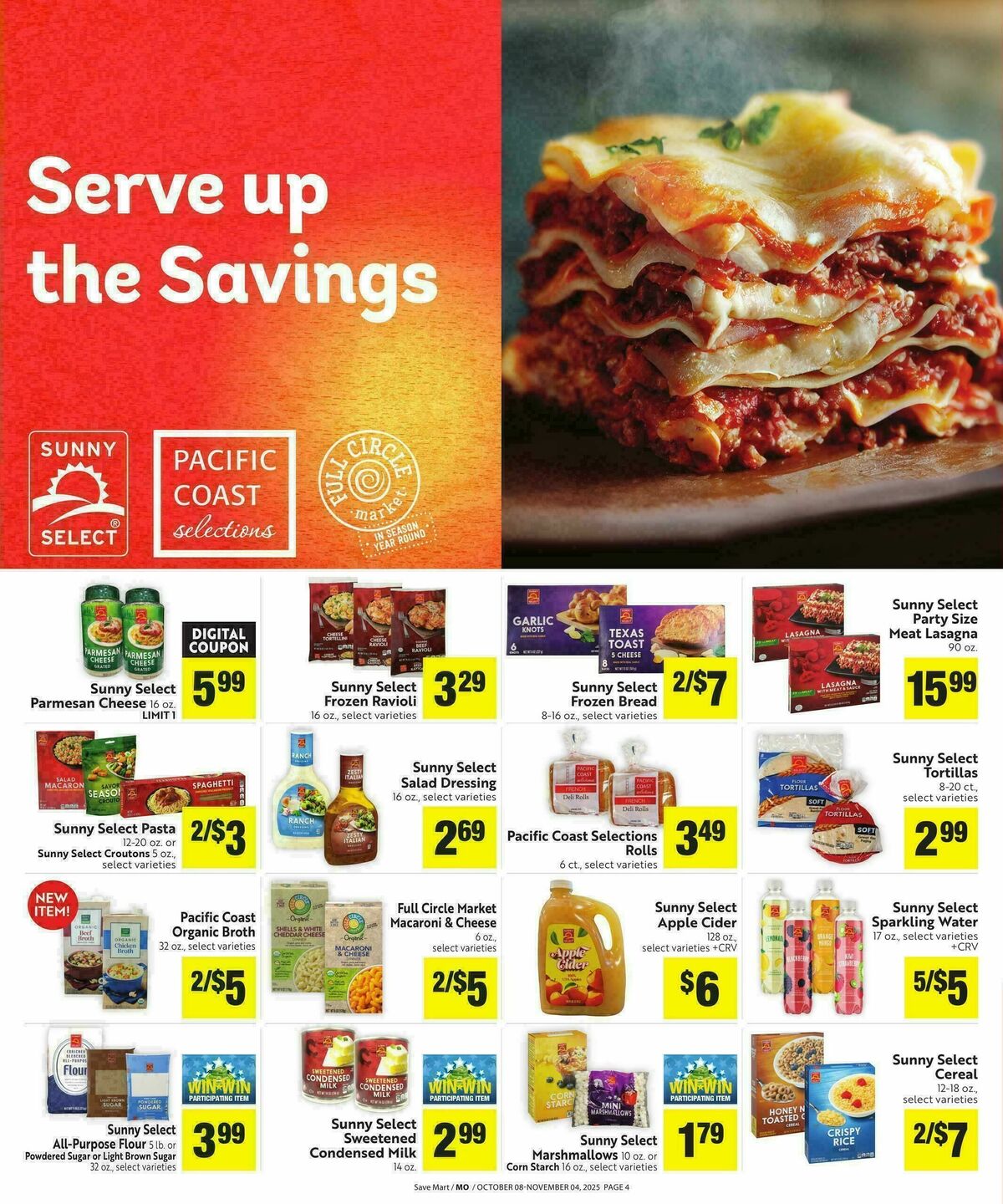 Save Mart Save Even More Weekly Ad from October 8