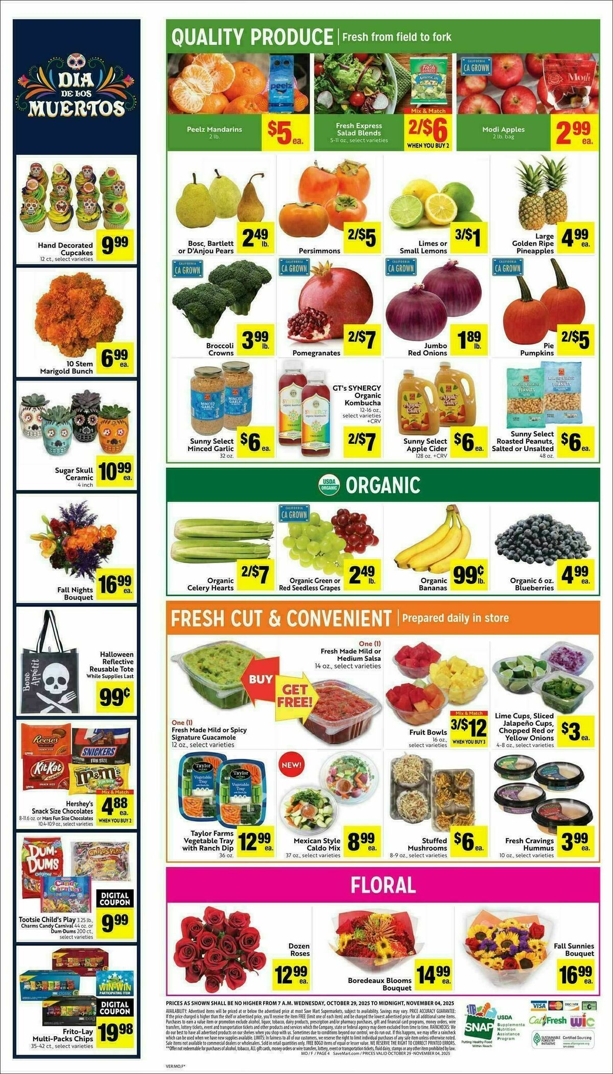 Save Mart Weekly Ad from October 29