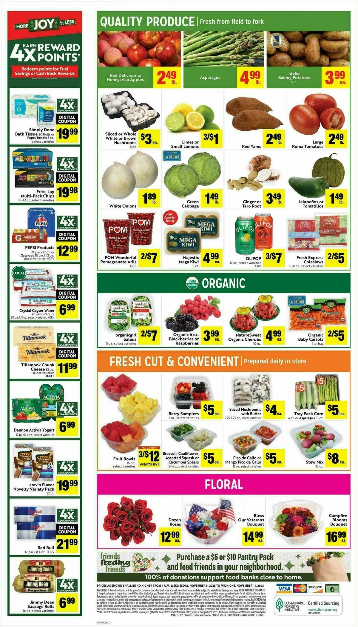 Save Mart Weekly Ad from November 5