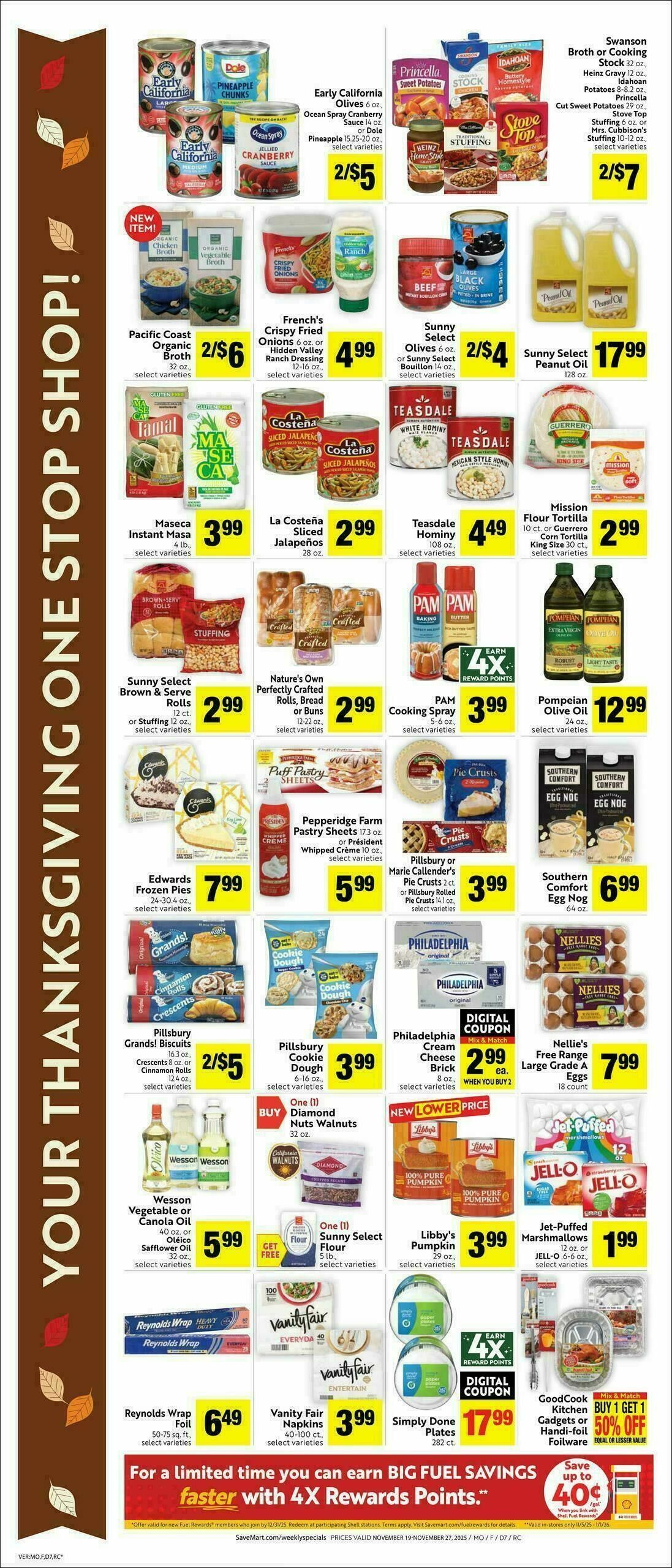 Save Mart Weekly Ad from November 19