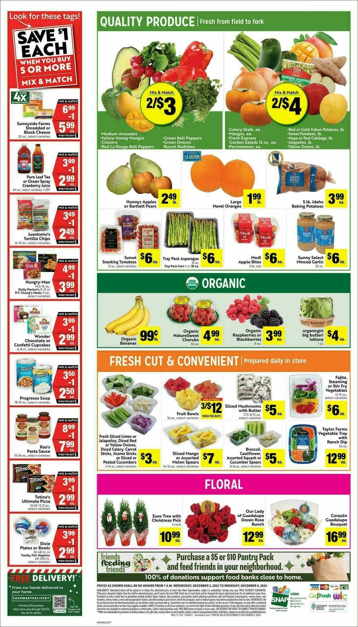 Save Mart Weekly Ad from December 3