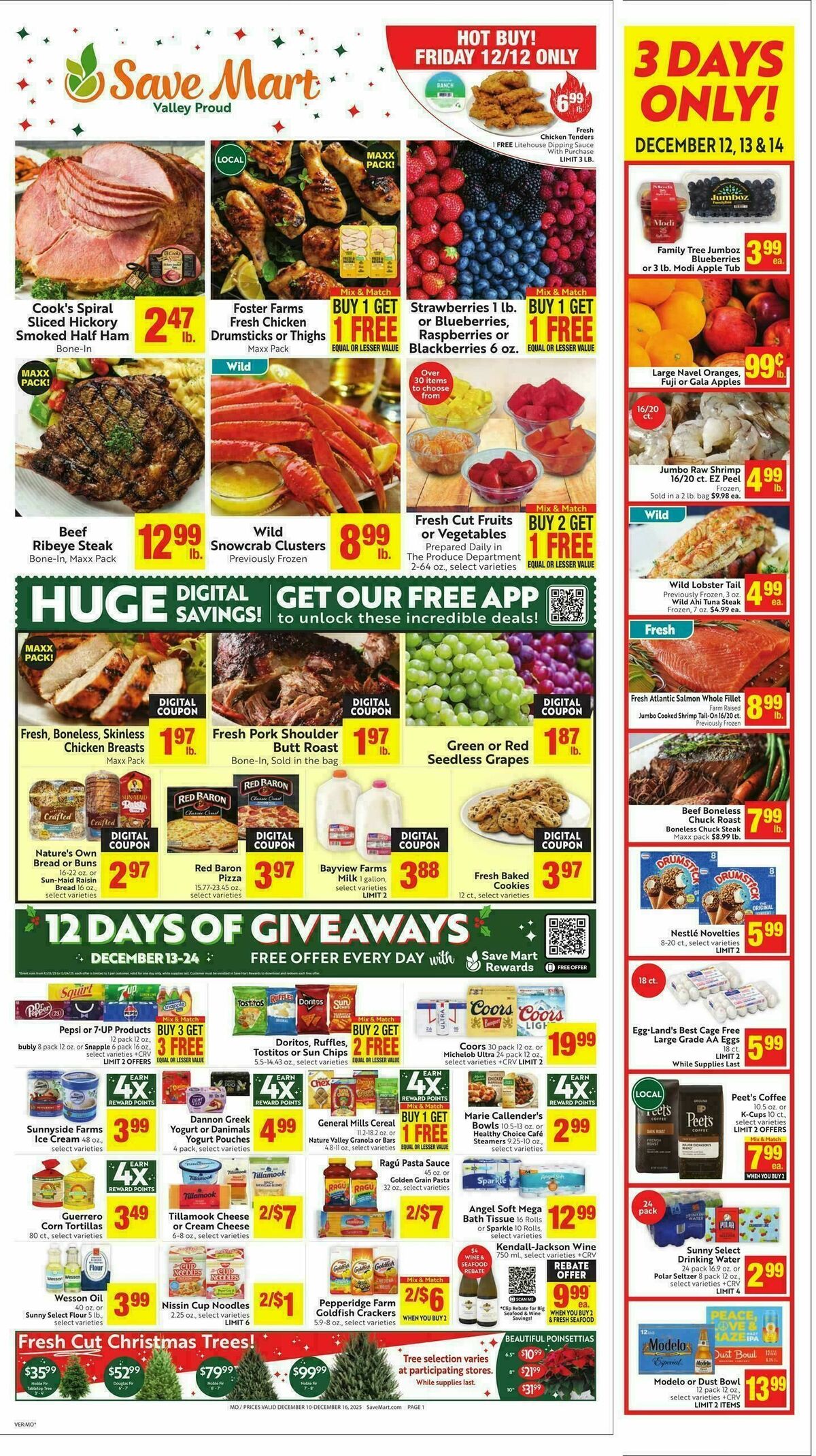 Save Mart Weekly Ad from December 10
