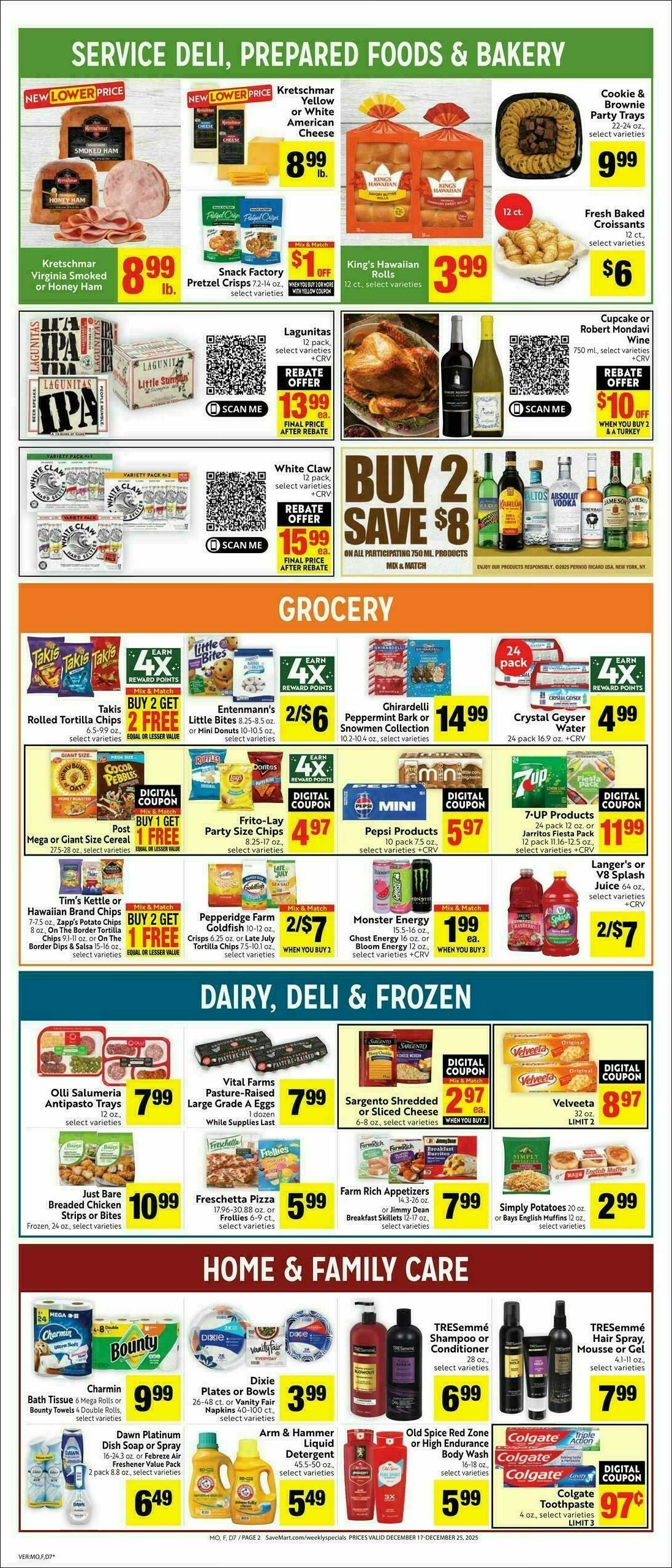 Save Mart Weekly Ad from December 17