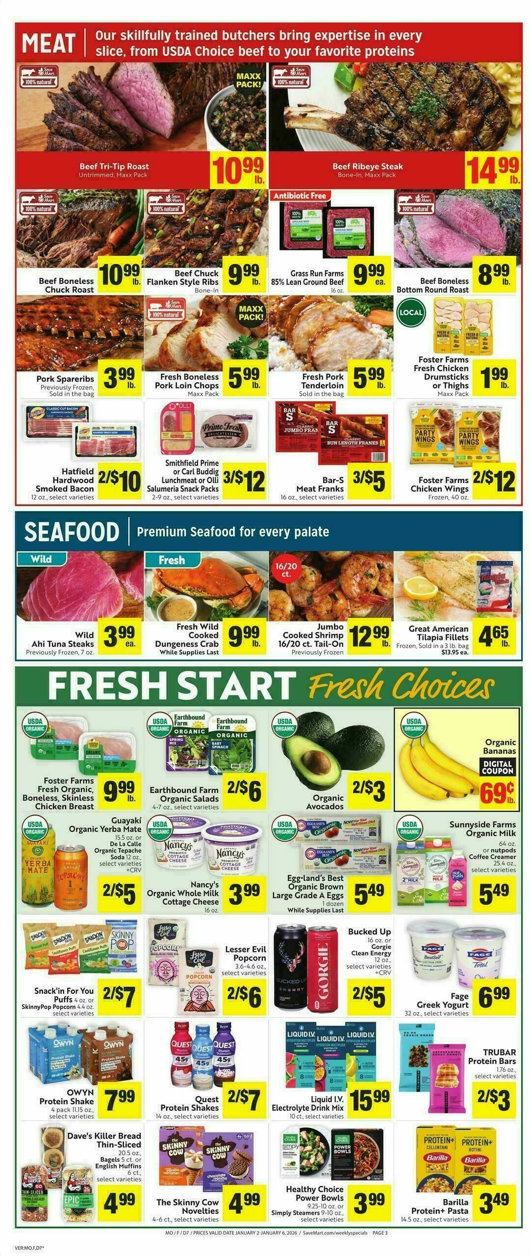 Save Mart Weekly Ad from January 2