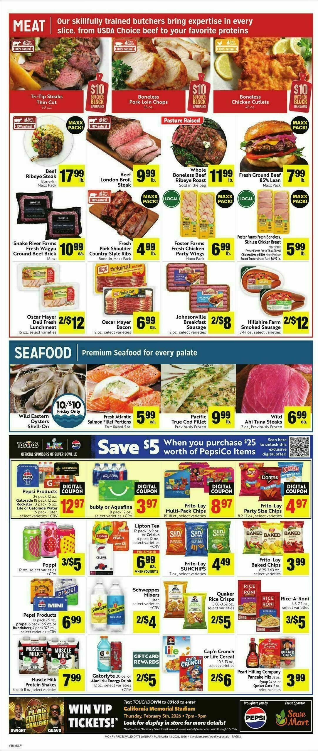 Save Mart Weekly Ad from January 7