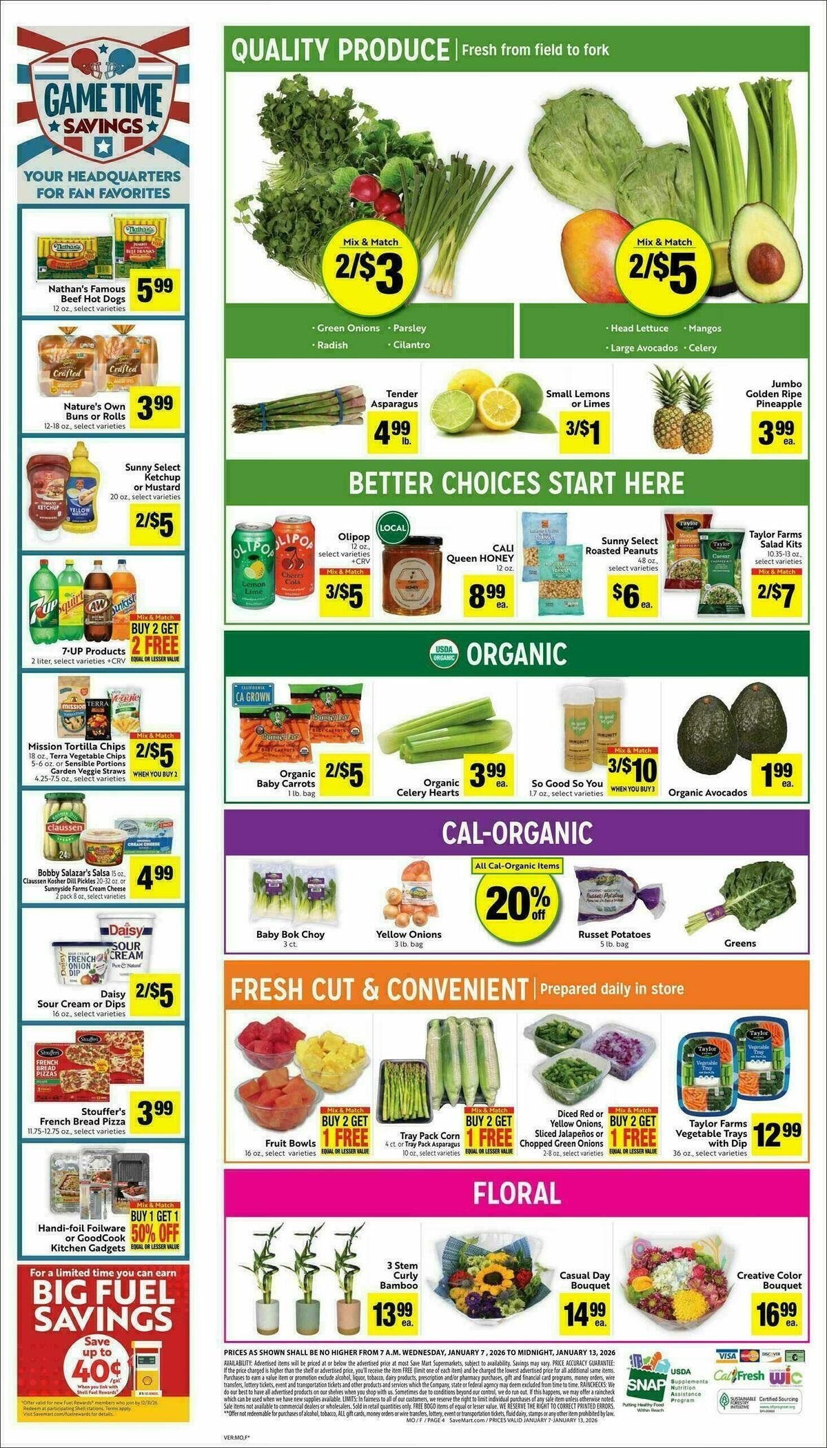 Save Mart Weekly Ad from January 7