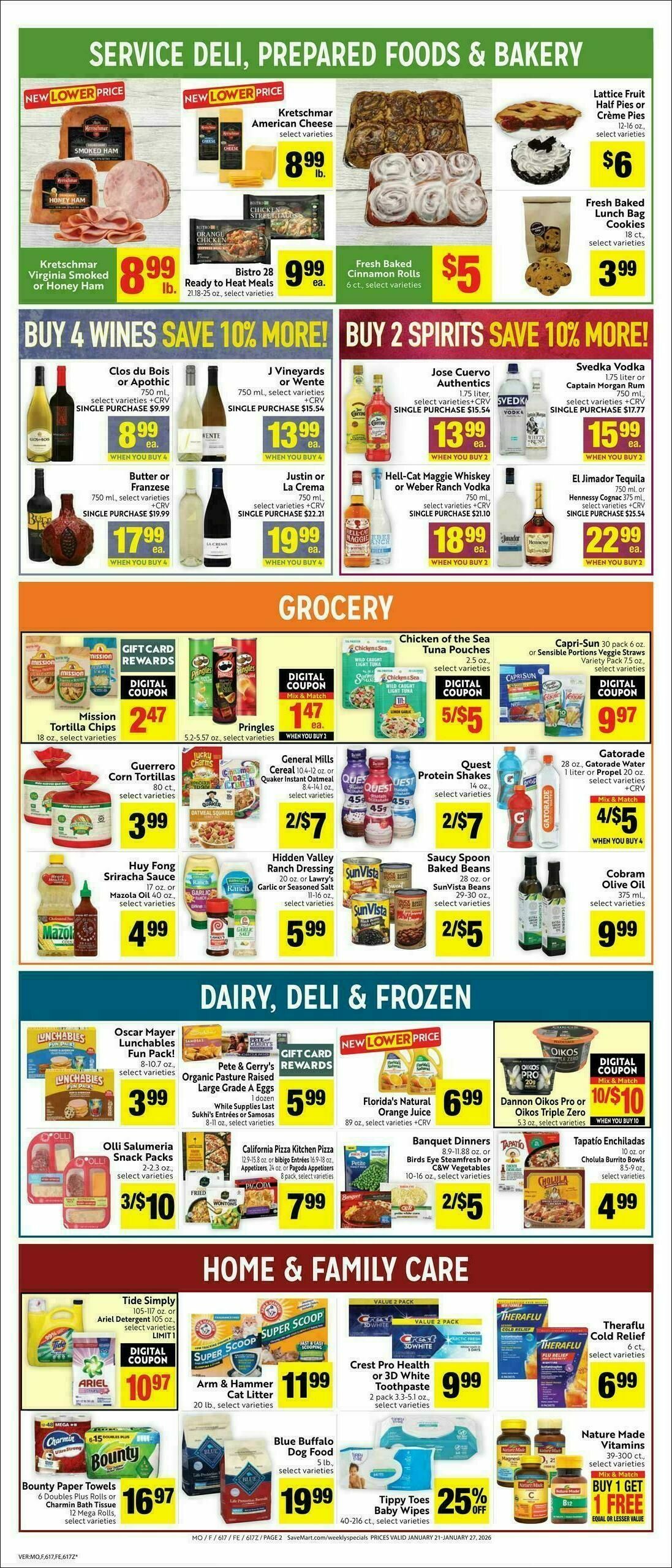 Save Mart Weekly Ad from January 21