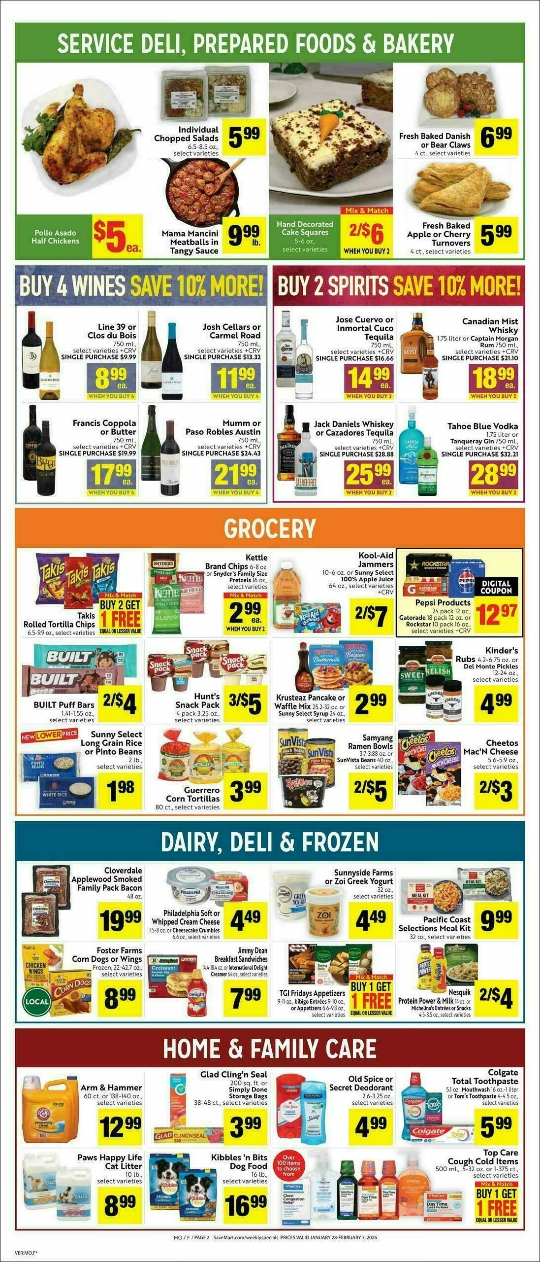 Save Mart Weekly Ad from January 28