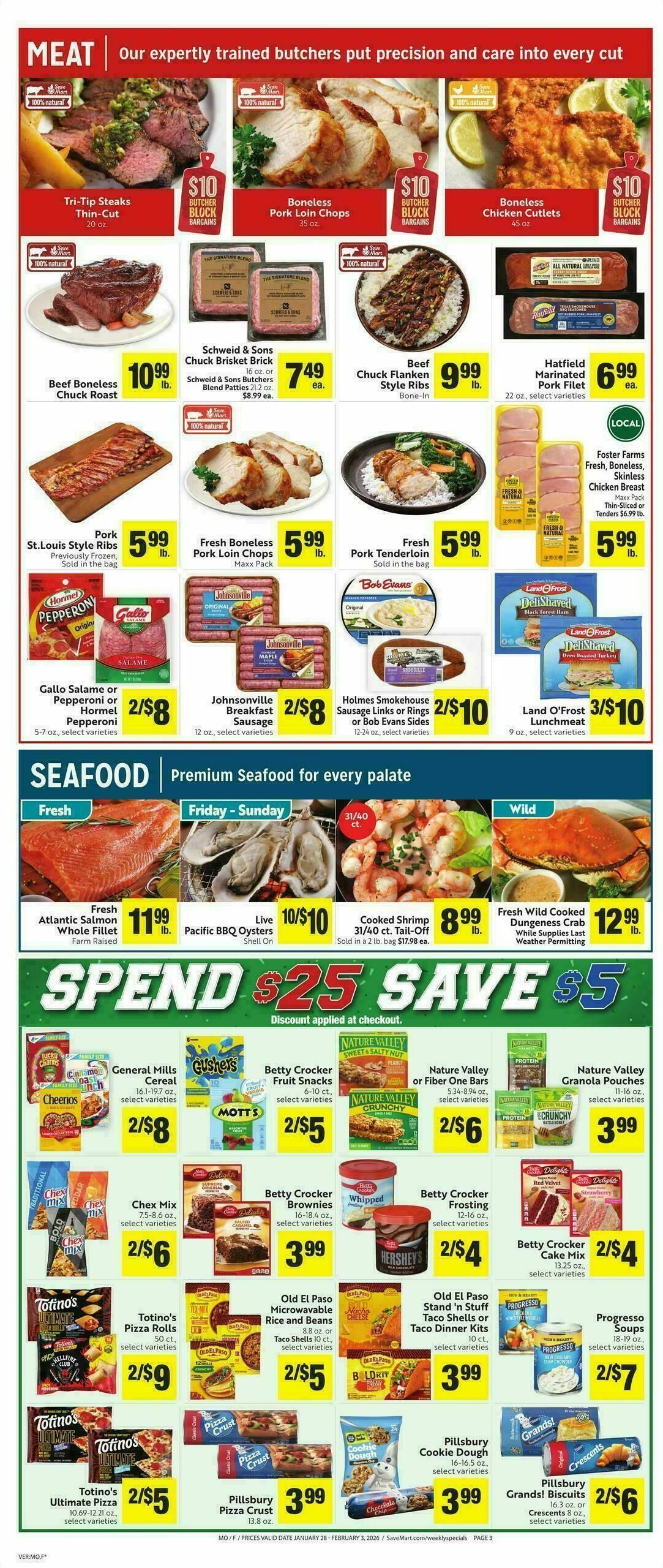 Save Mart Weekly Ad from January 28