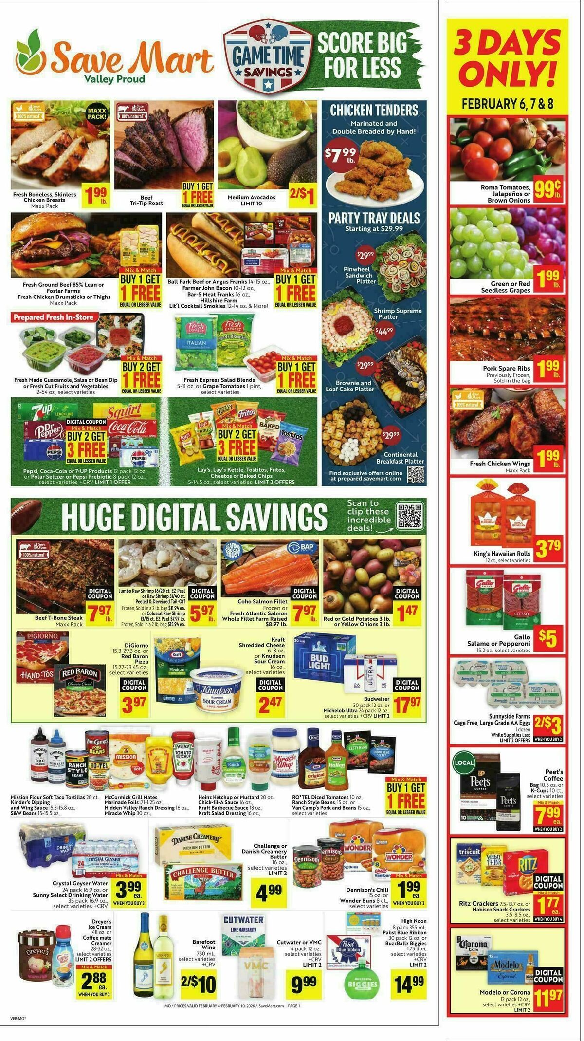 Save Mart Weekly Ad from February 4