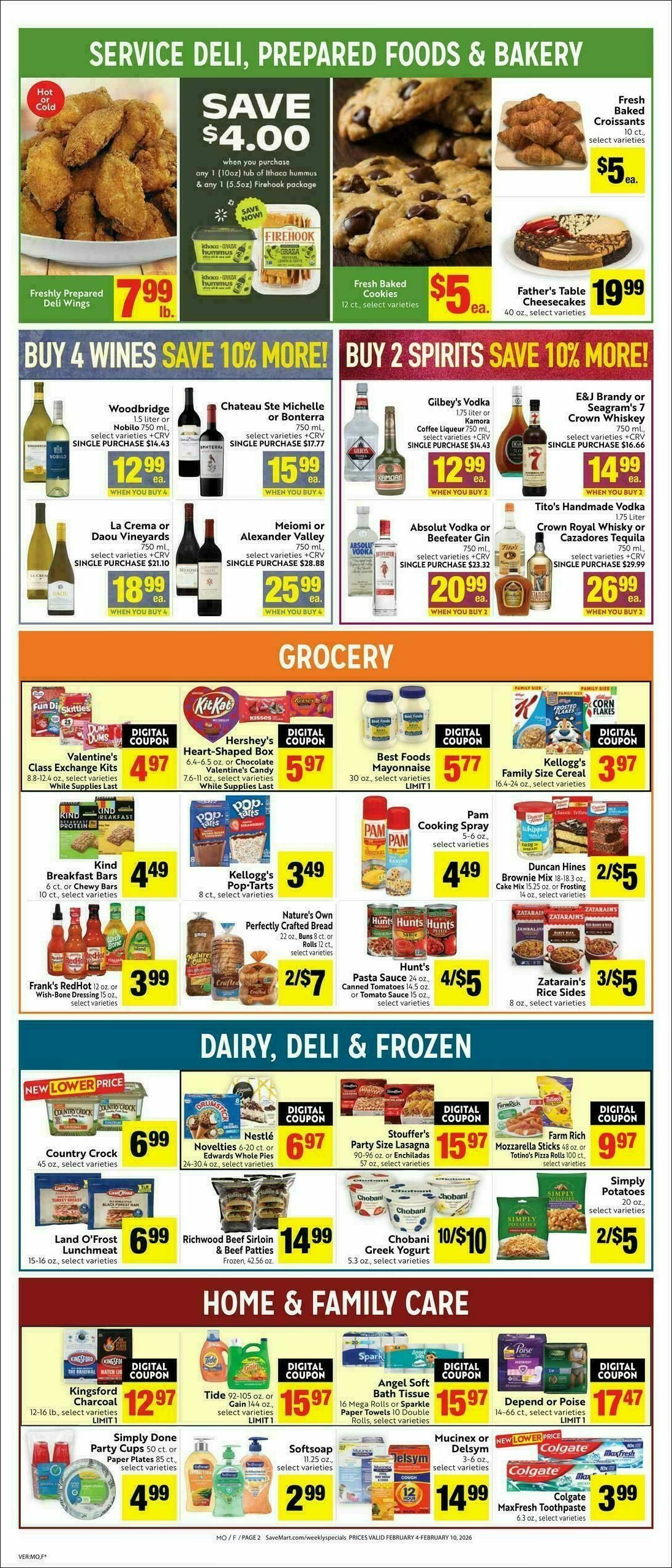 Save Mart Weekly Ad from February 4
