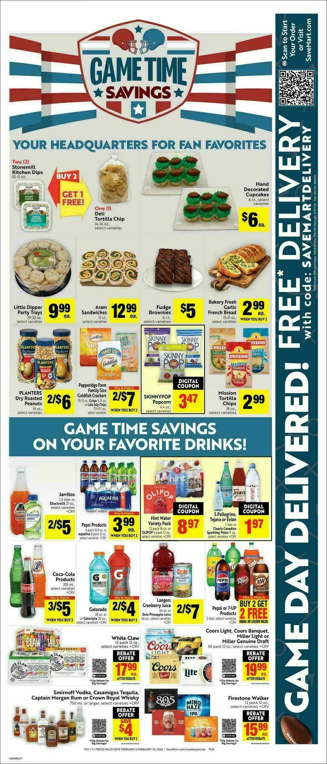 Save Mart Weekly Ad from February 4