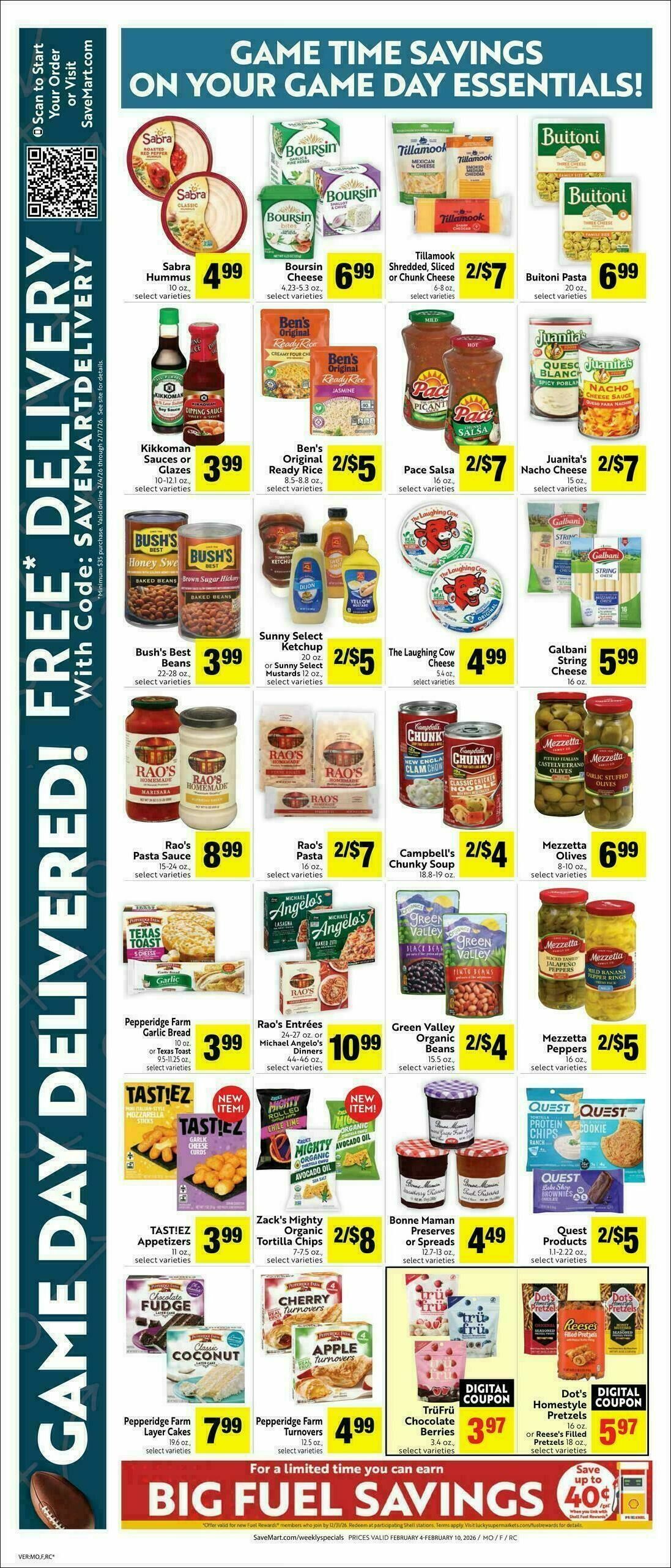 Save Mart Weekly Ad from February 4