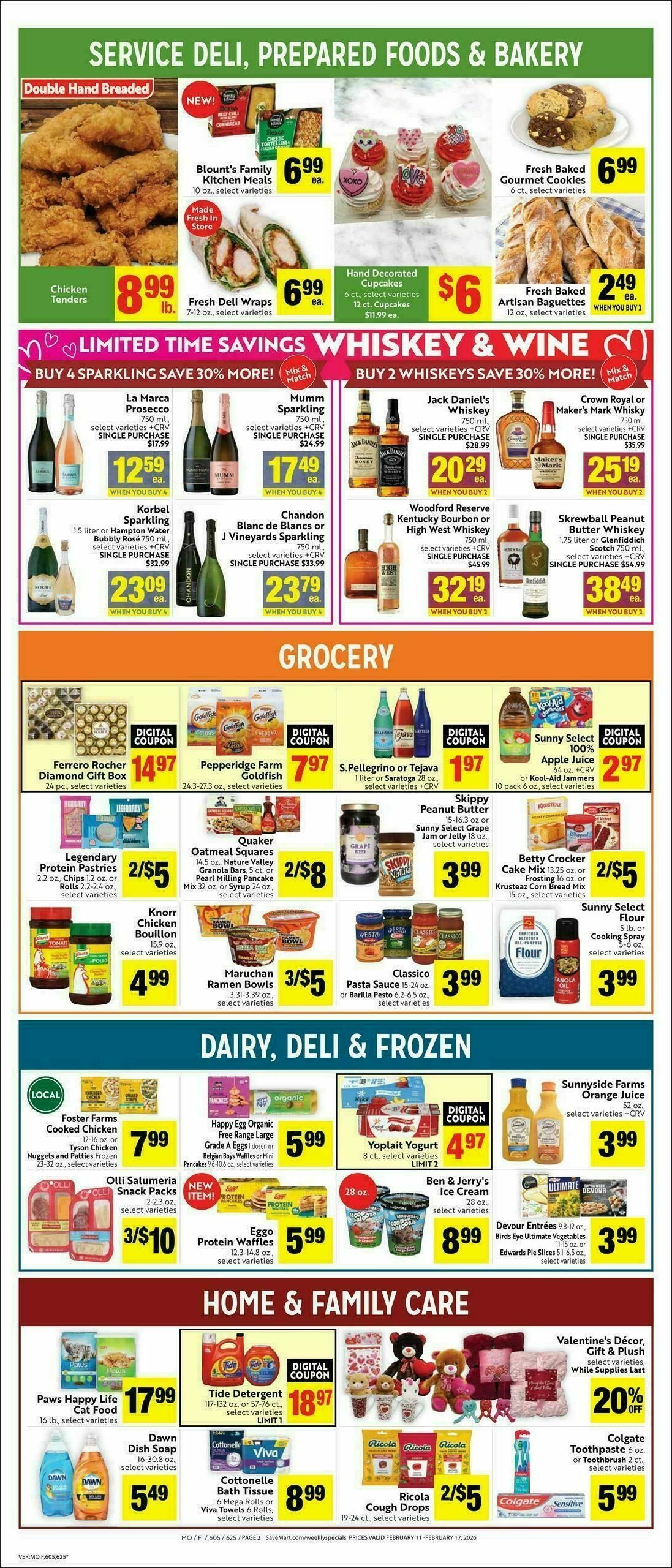 Save Mart Weekly Ad from February 11