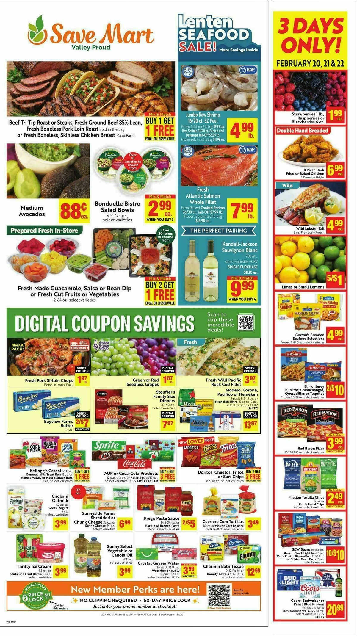 Save Mart Weekly Ad from February 18