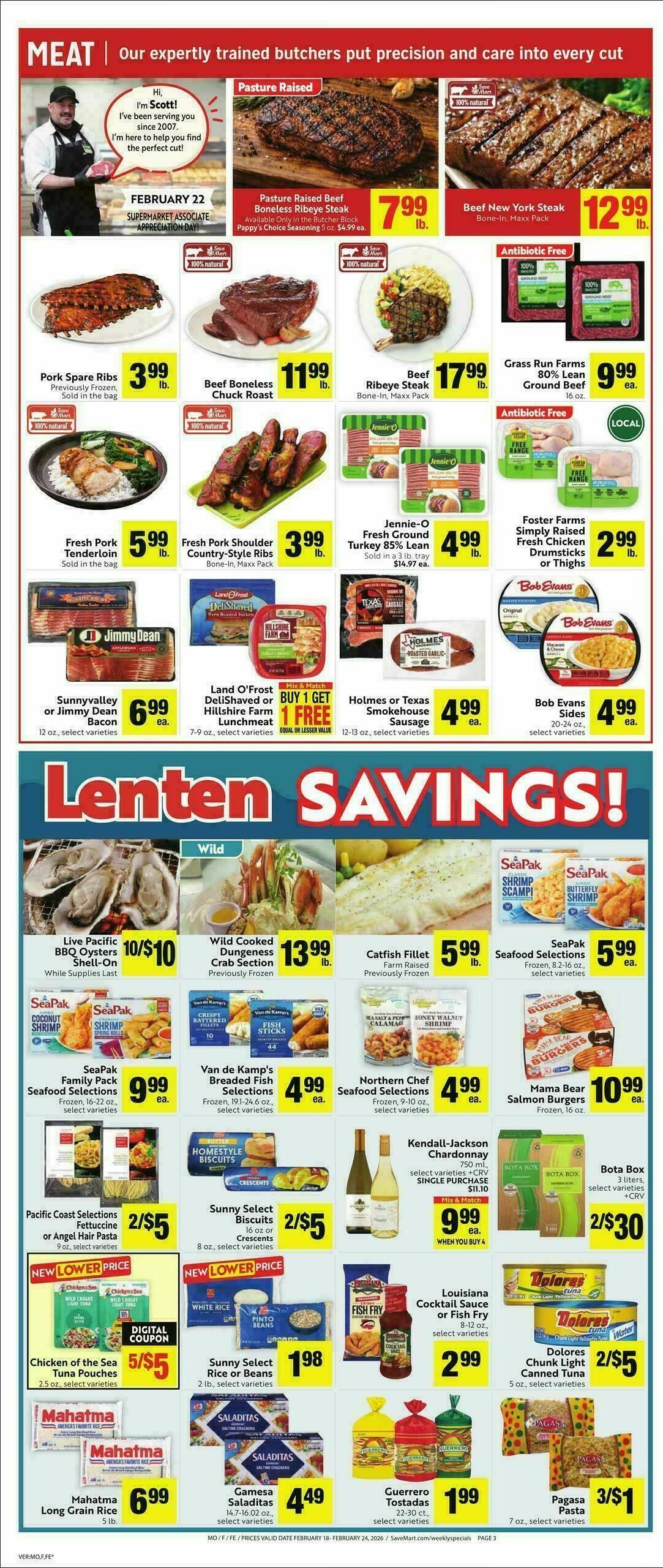 Save Mart Weekly Ad from February 18