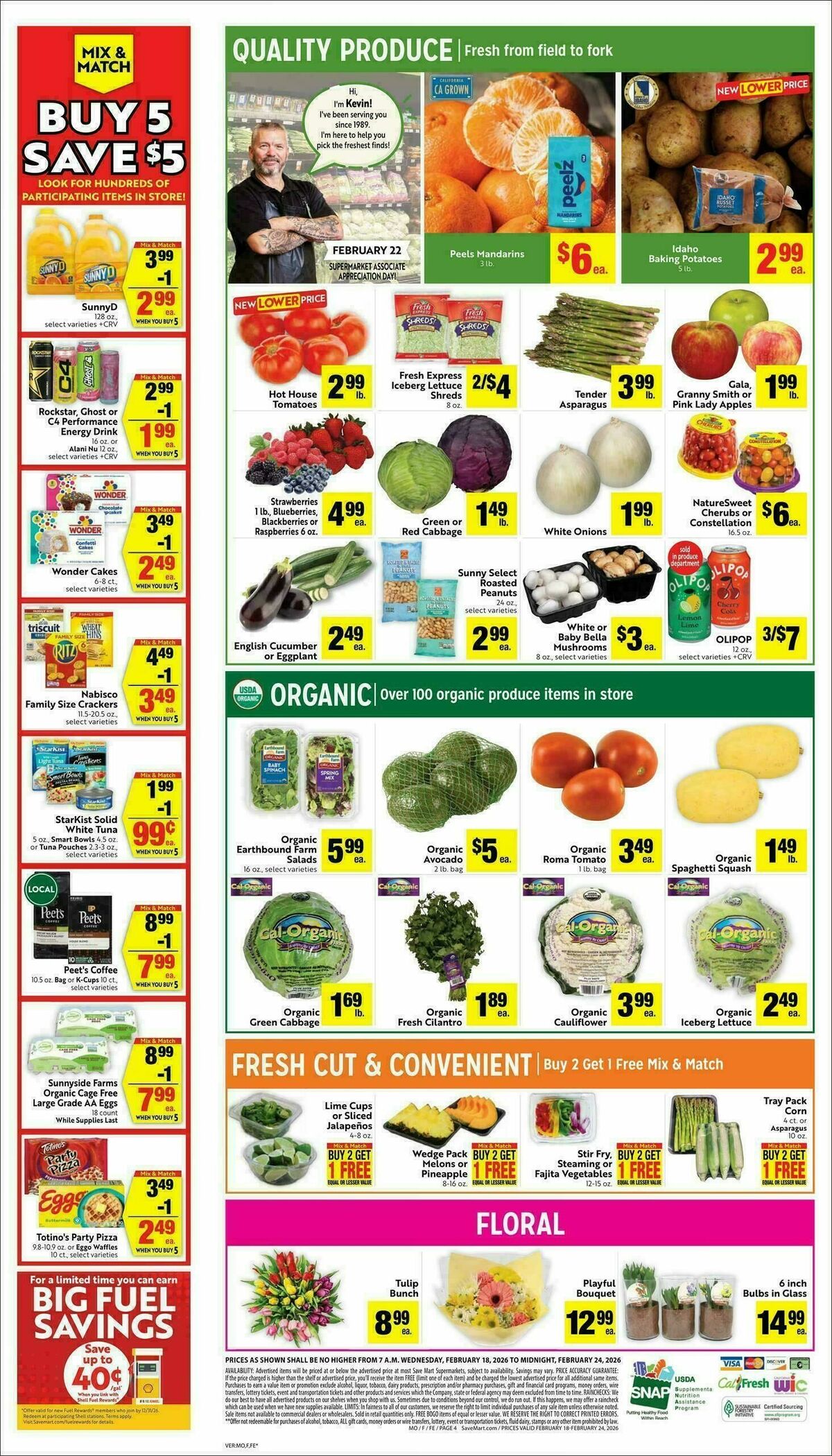 Save Mart Weekly Ad from February 18