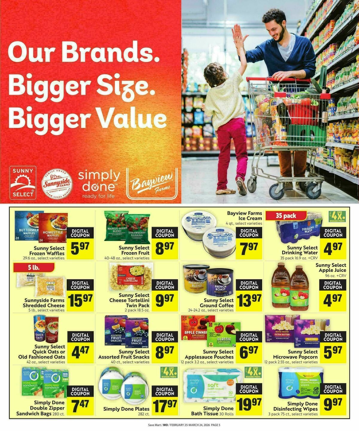 Save Mart Save Even More Weekly Ad from February 25