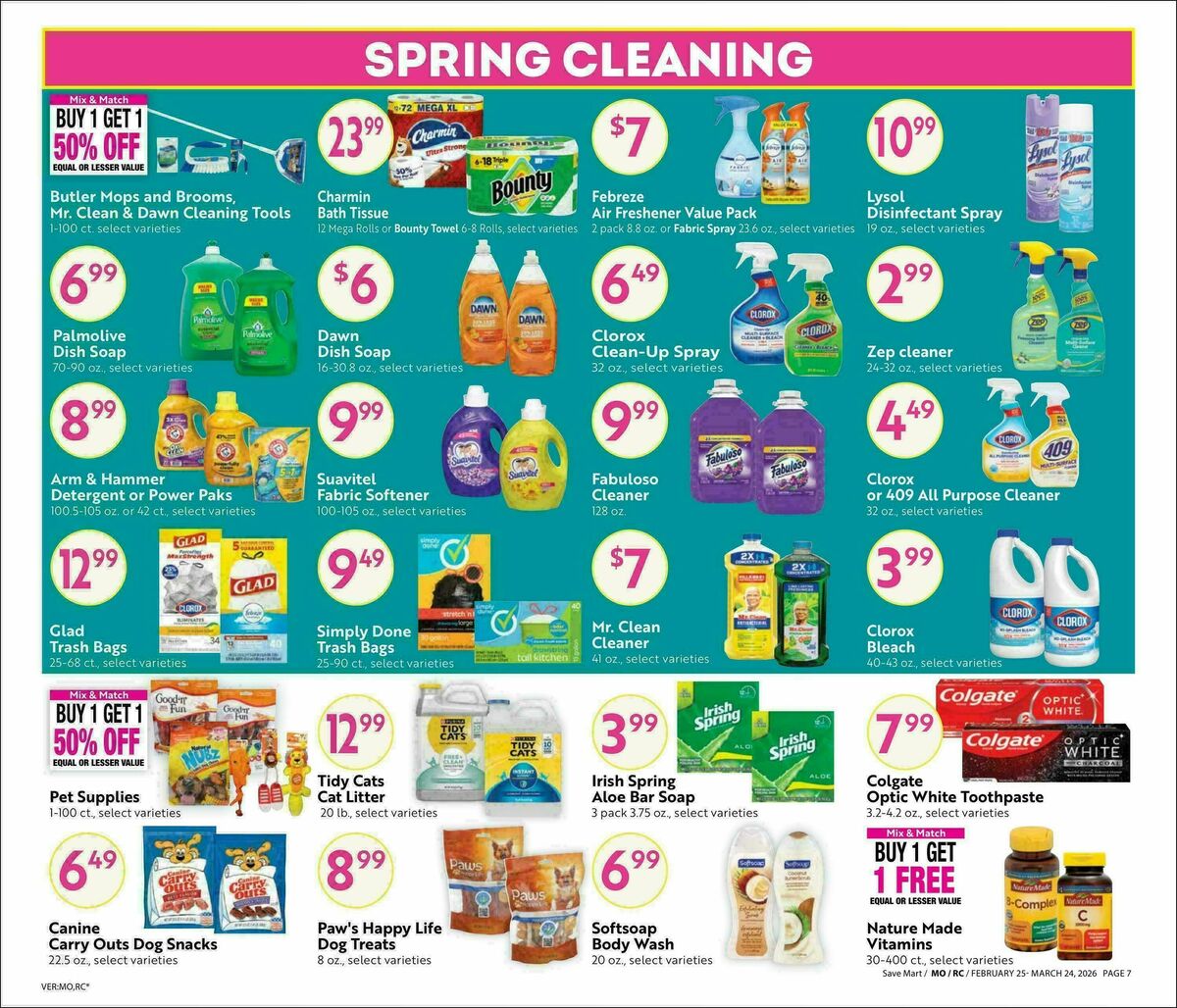 Save Mart Big Monthly Deals Weekly Ad from February 25