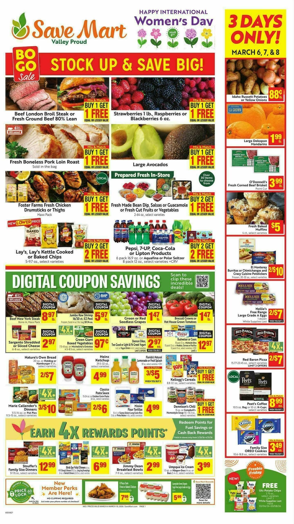 Save Mart Weekly Ad from March 4
