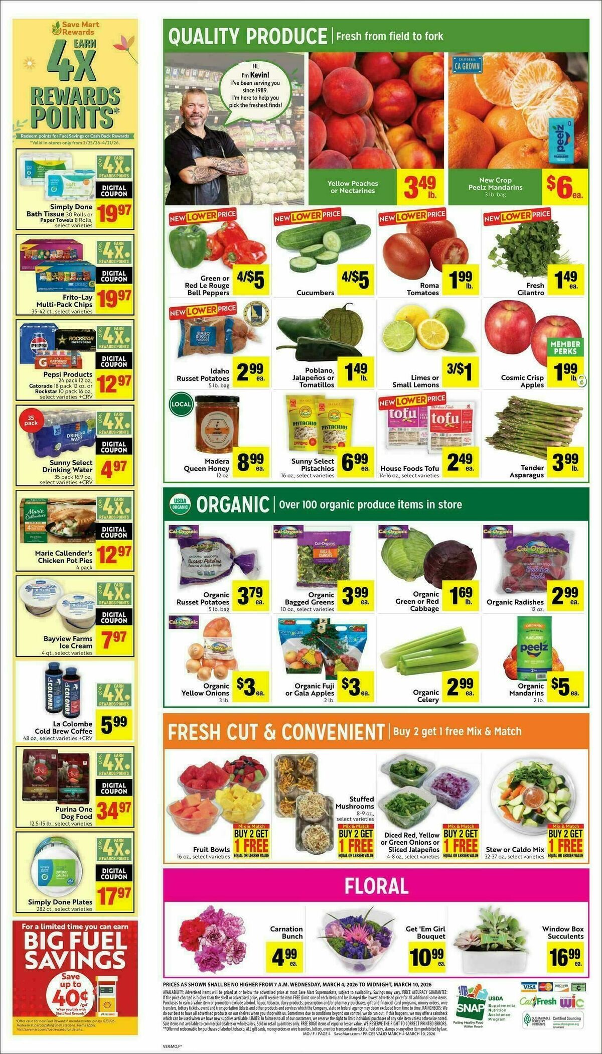 Save Mart Weekly Ad from March 4