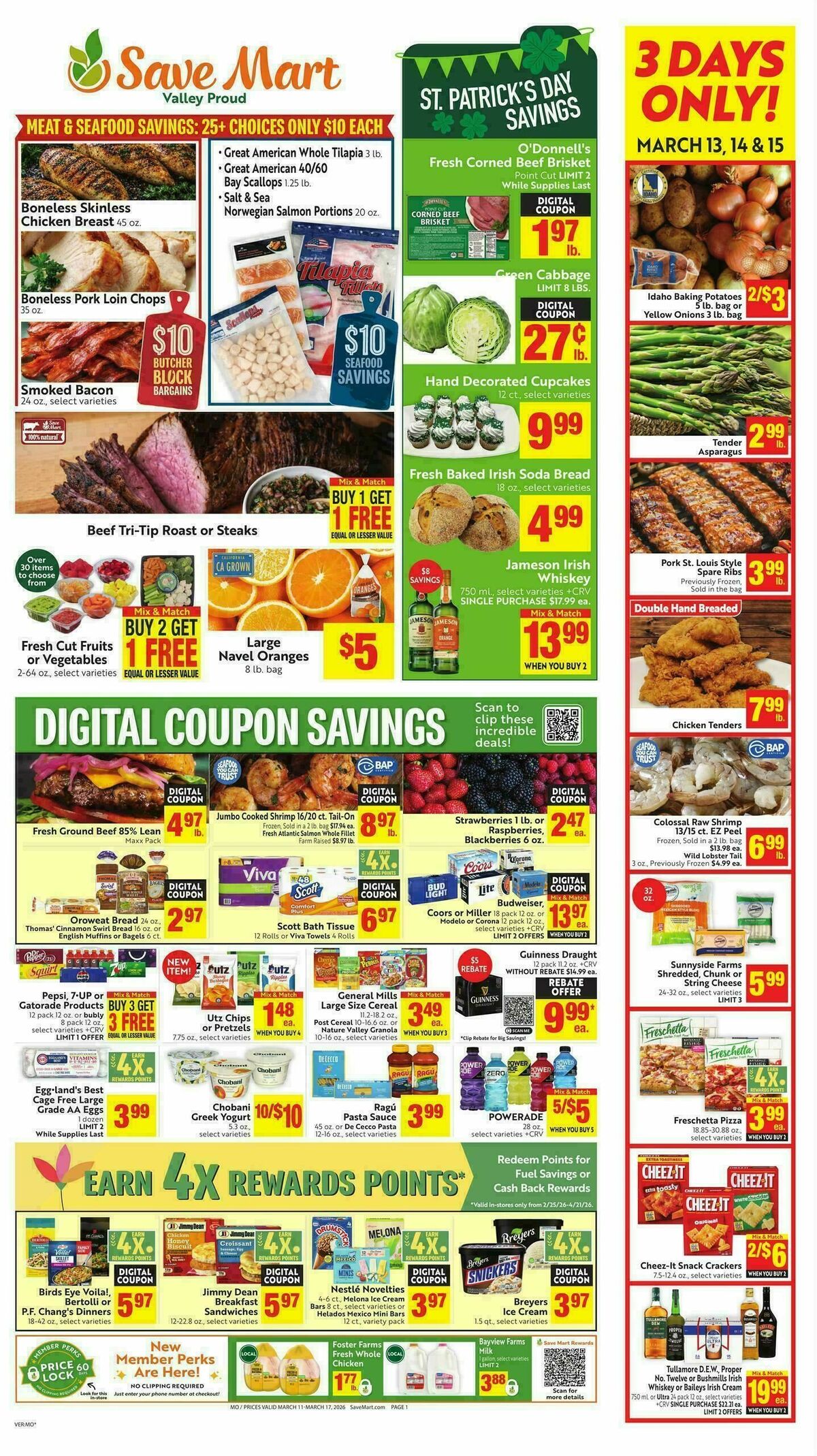 Save Mart Weekly Ad from March 11