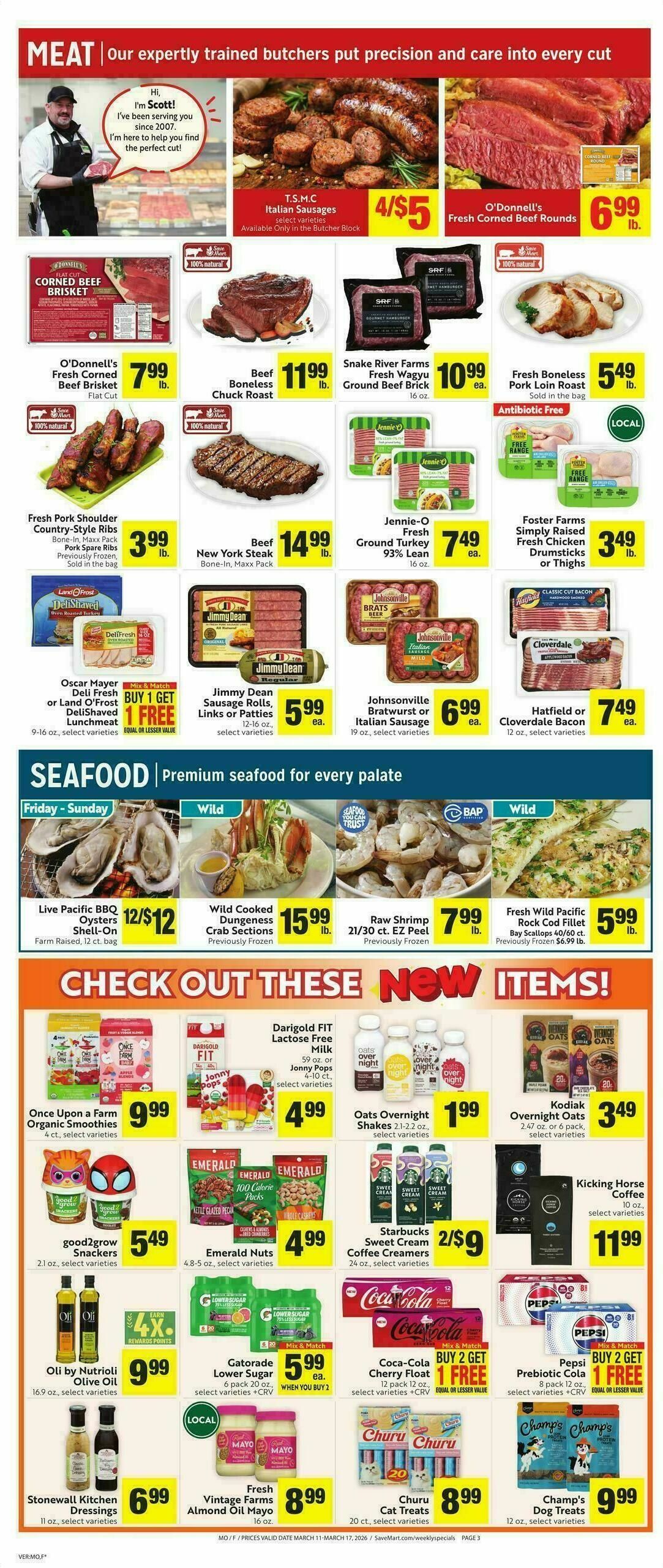 Save Mart Weekly Ad from March 11