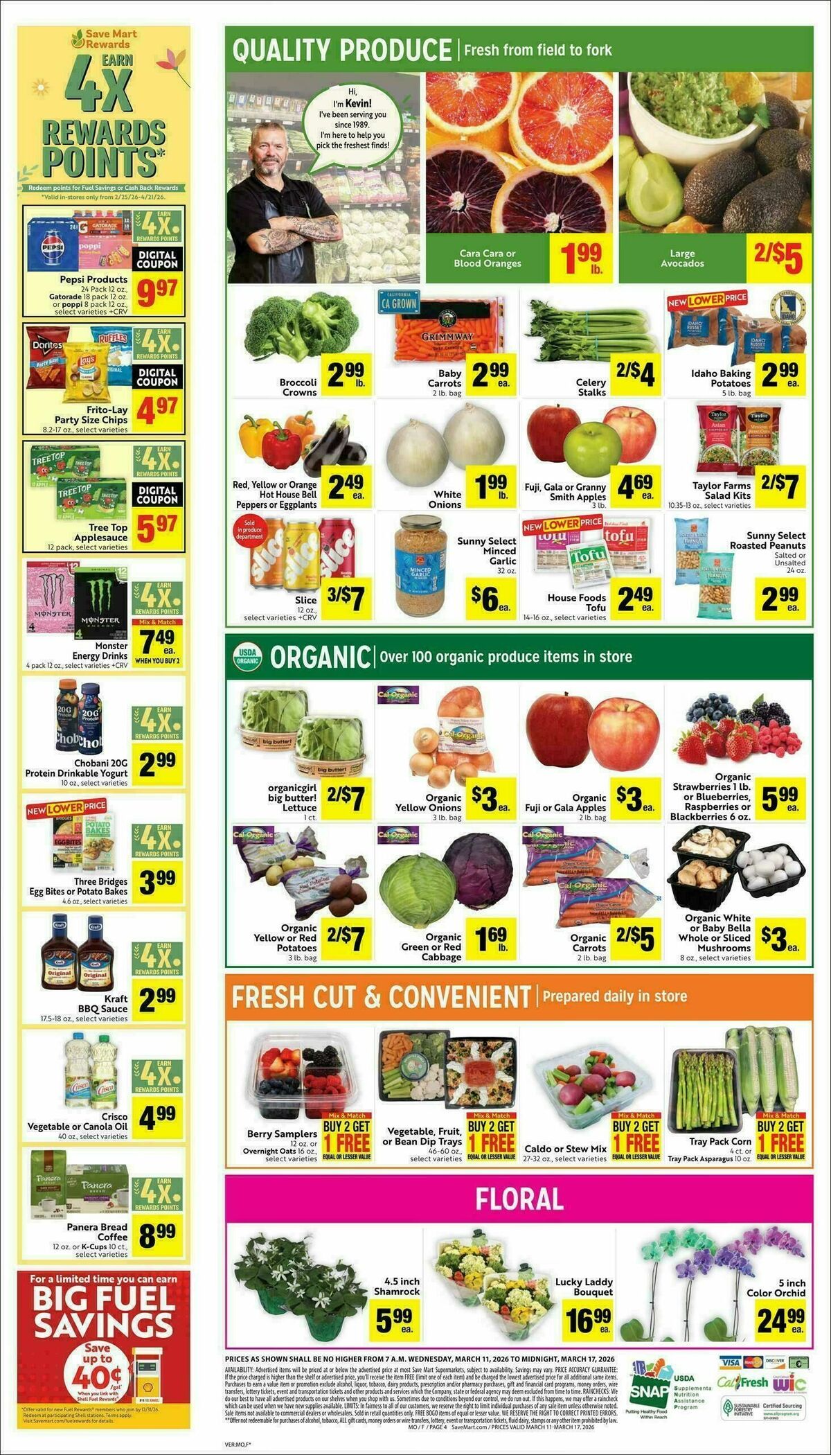 Save Mart Weekly Ad from March 11