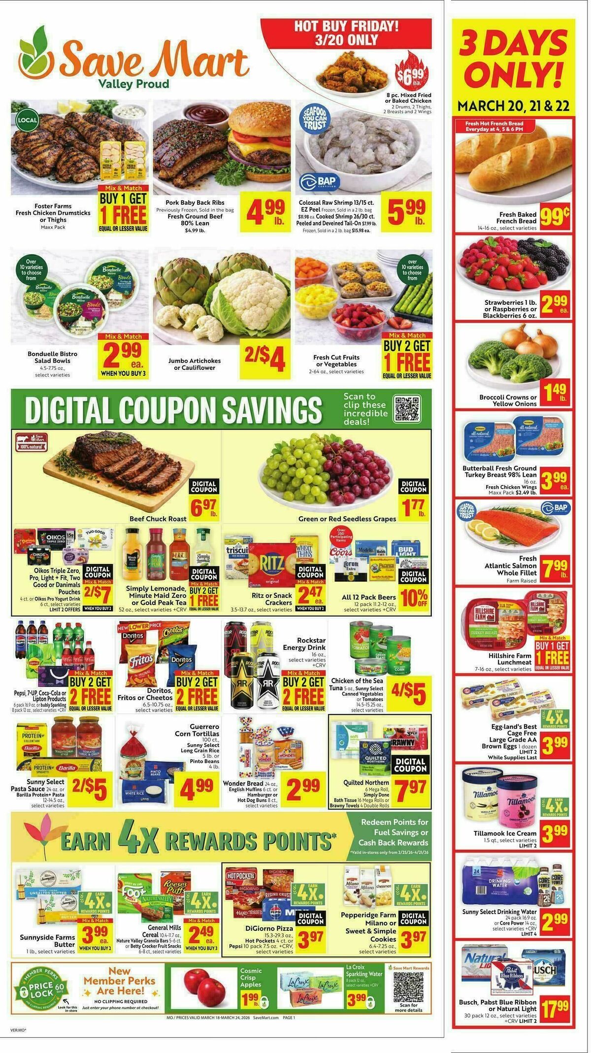 Save Mart Weekly Ad from March 18