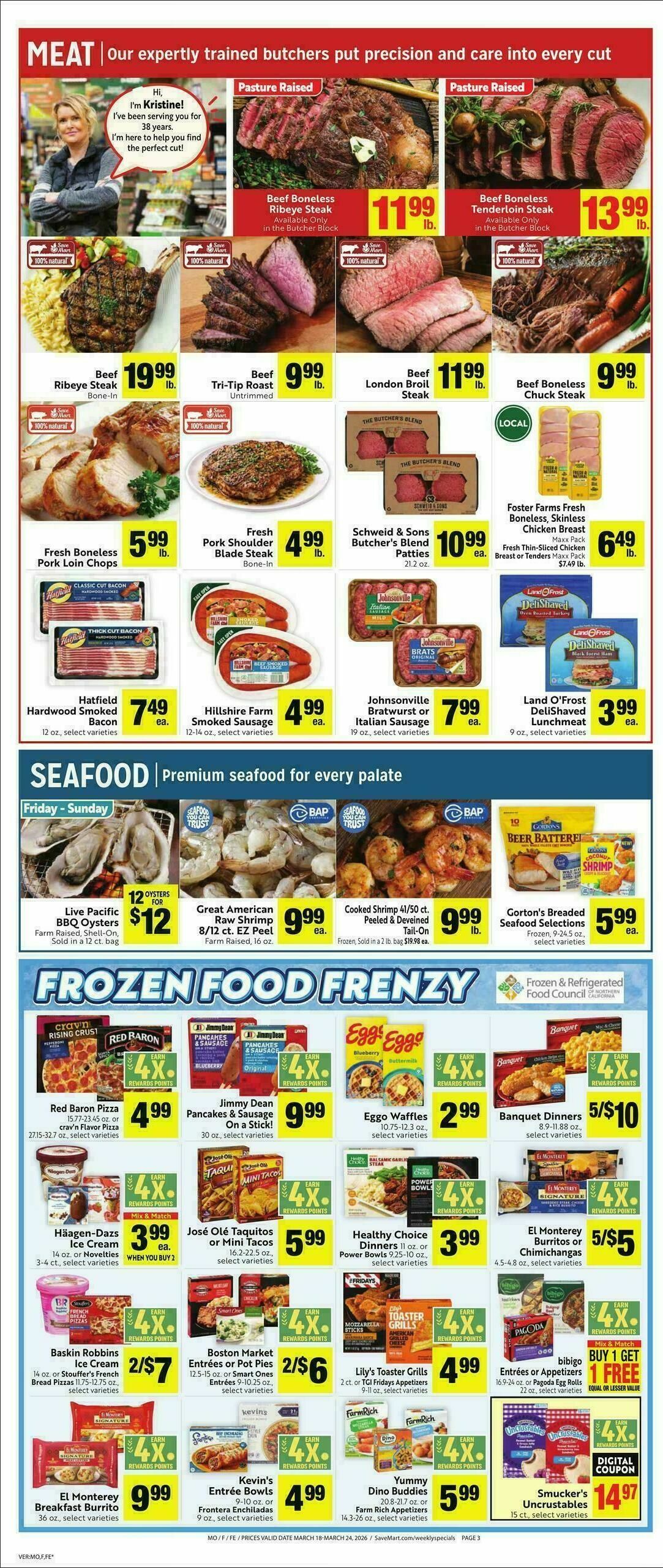 Save Mart Weekly Ad from March 18