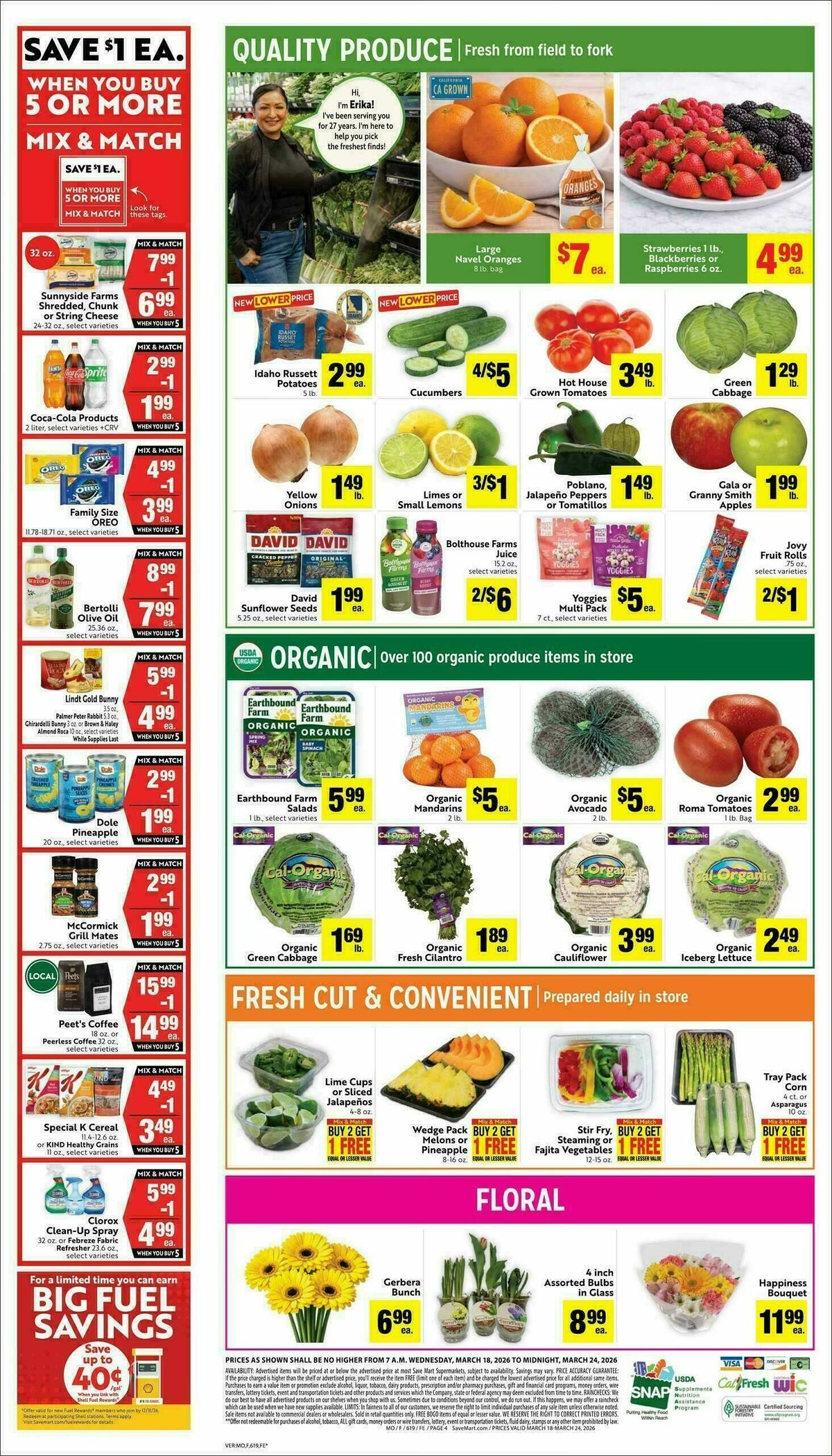 Save Mart Weekly Ad from March 18