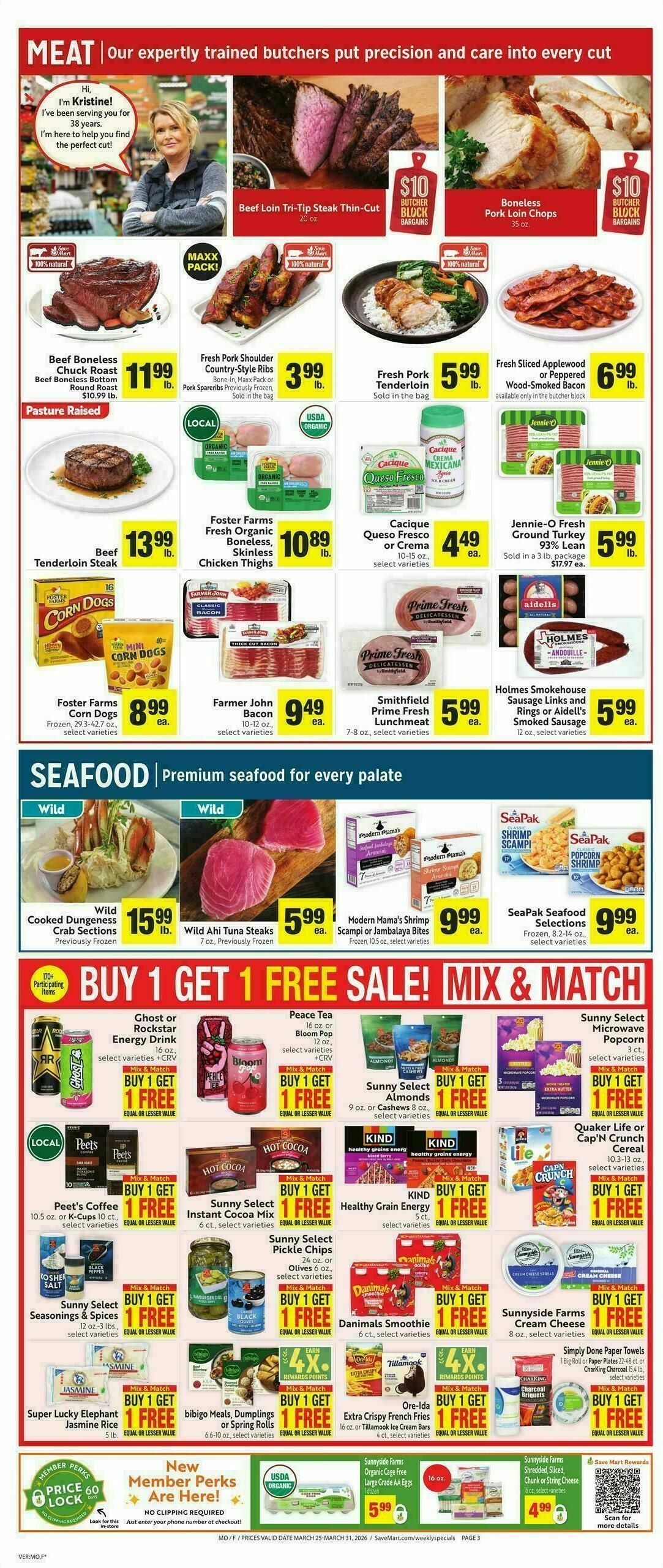 Save Mart Weekly Ad from March 25