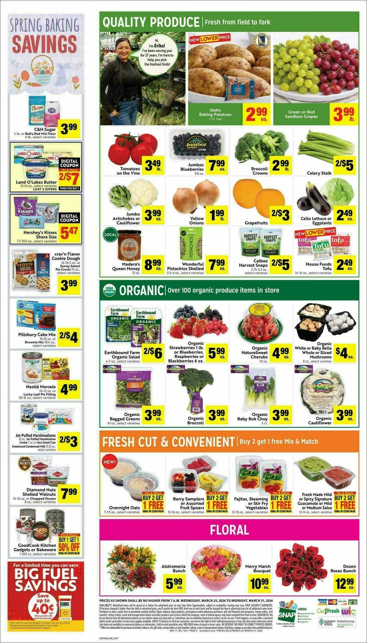 Save Mart Weekly Ad from March 25