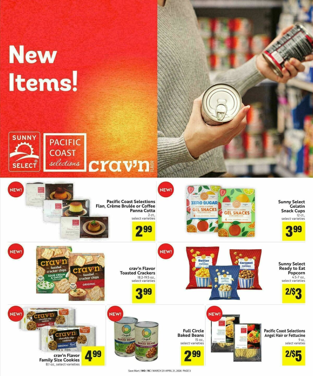 Save Mart Save Even More Weekly Ad from March 25